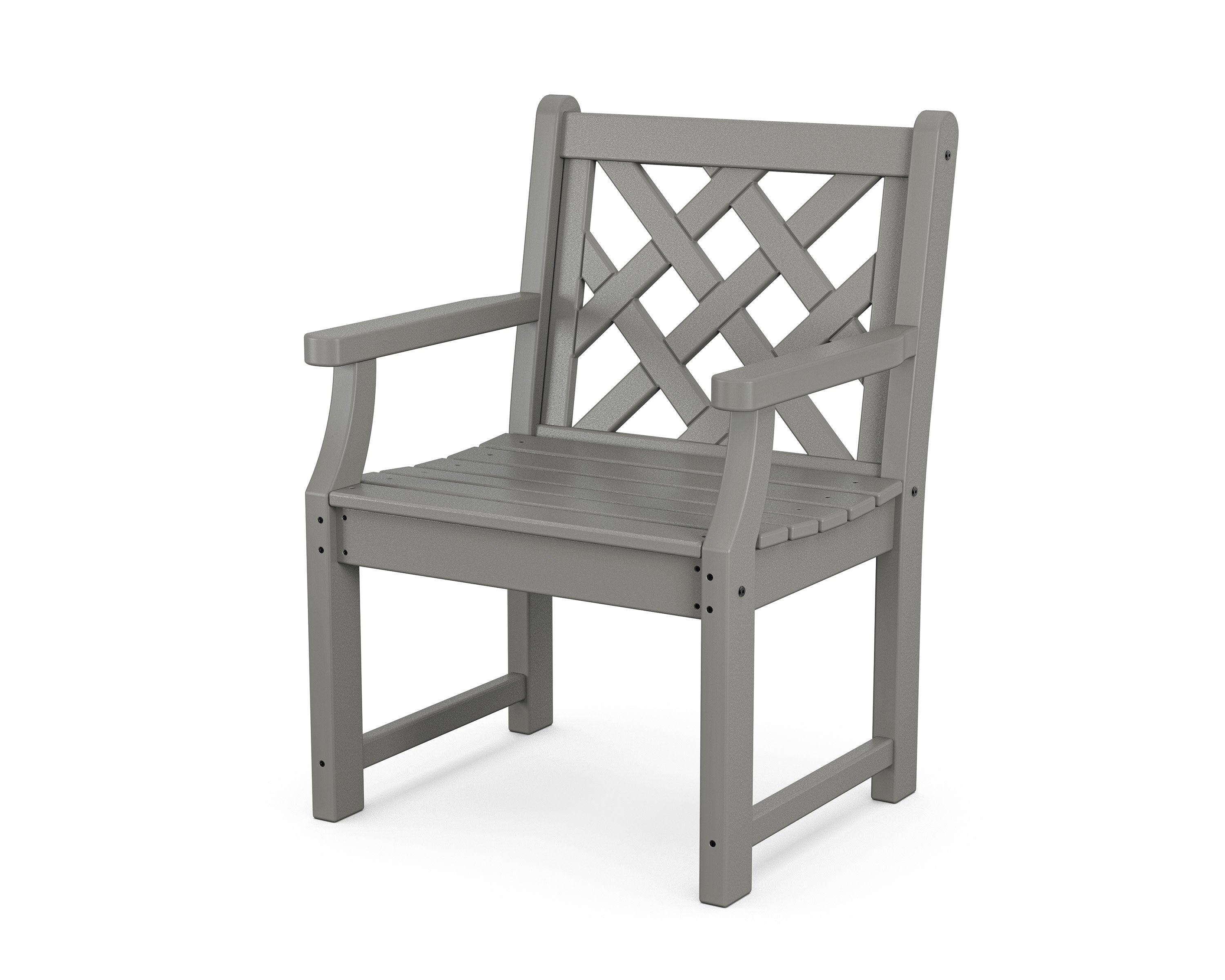 Wovendale Garden Arm Chair in Slate Grey