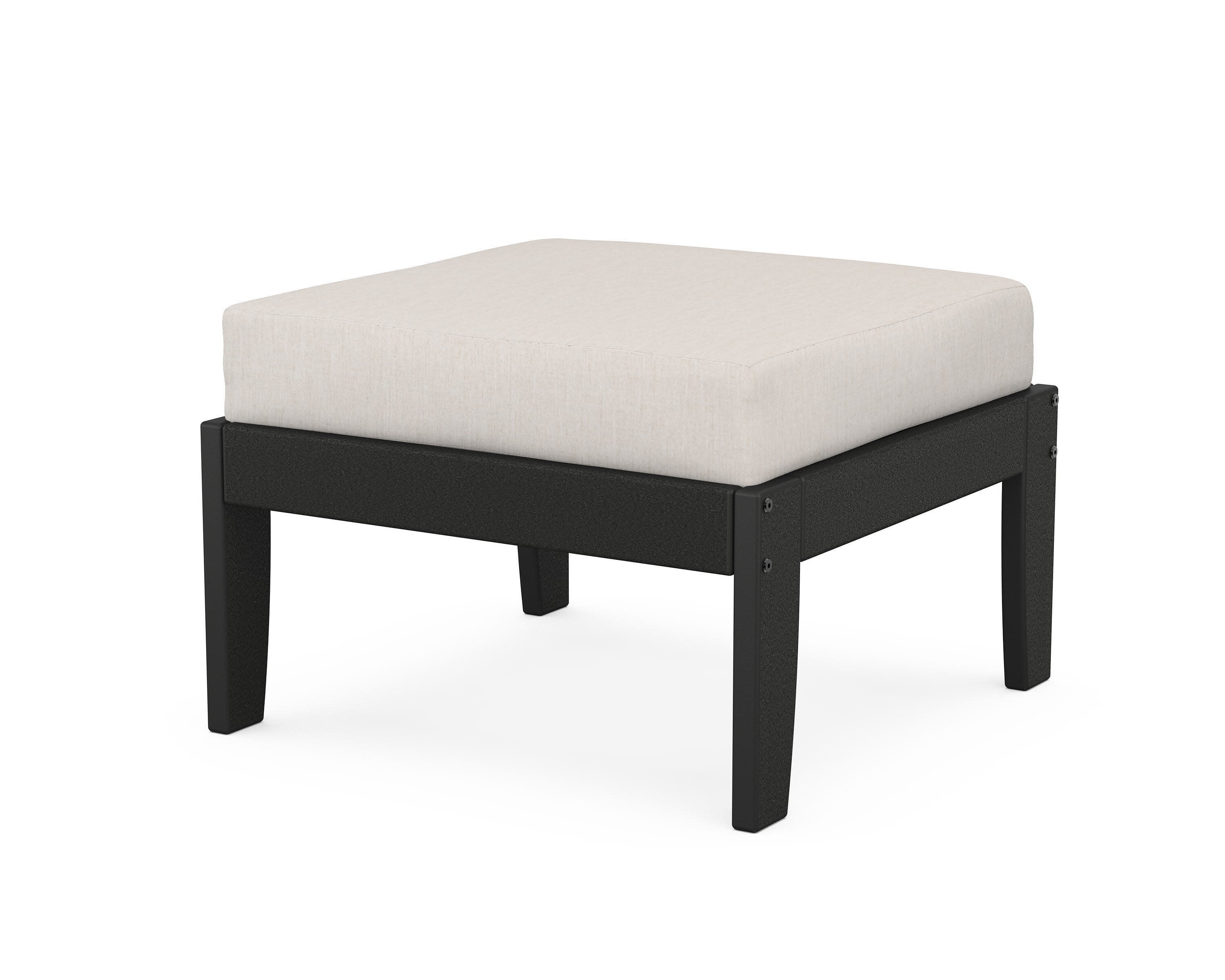 Modular Ottoman - Classic in Black / Cast Ash