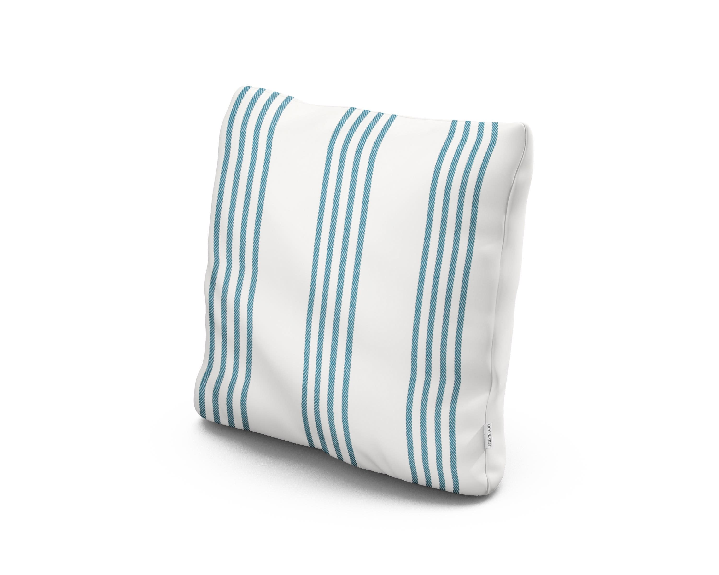 18" Outdoor Throw Pillow in Shade Lagoon