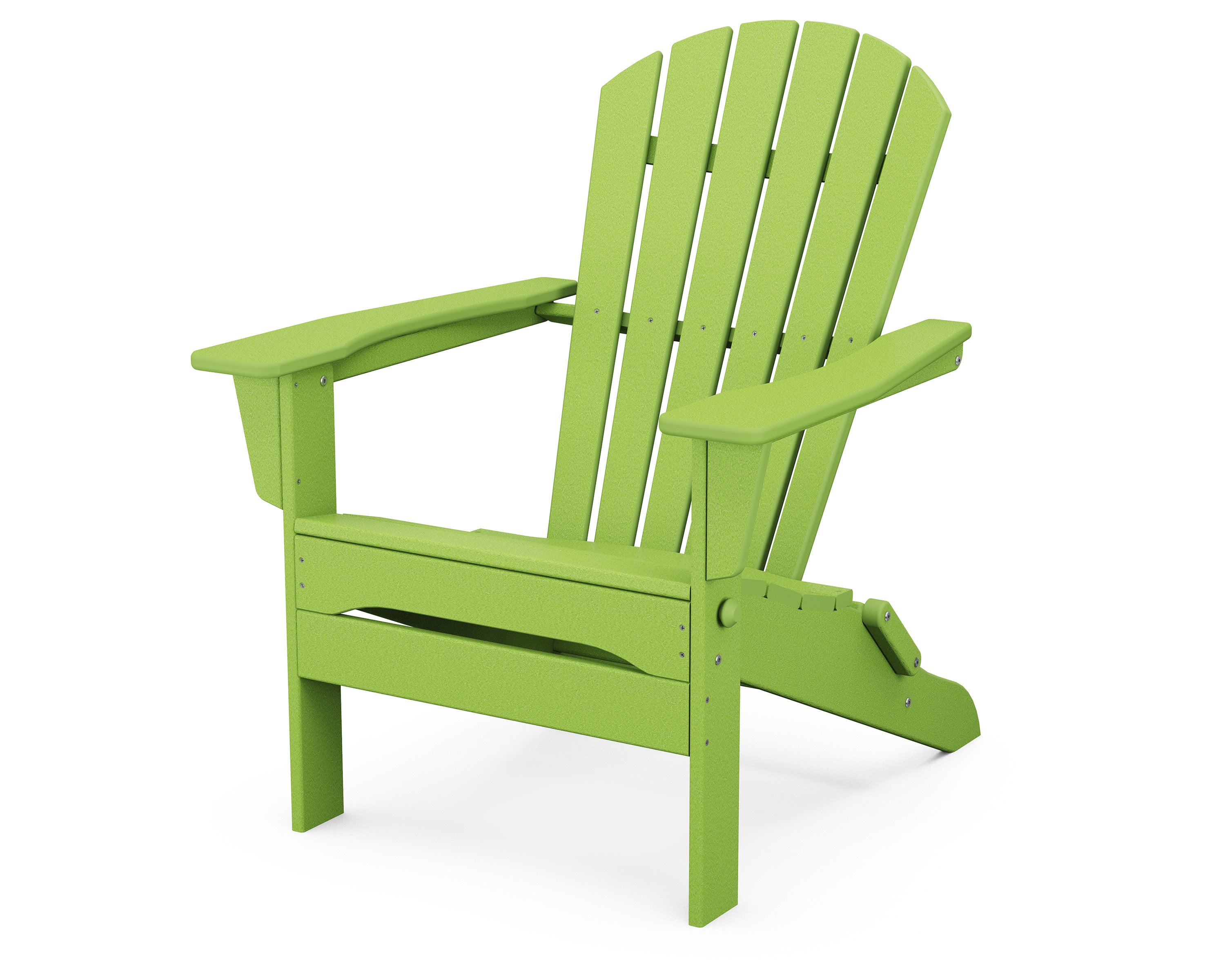 South Beach Folding Adirondack Chair in Lime