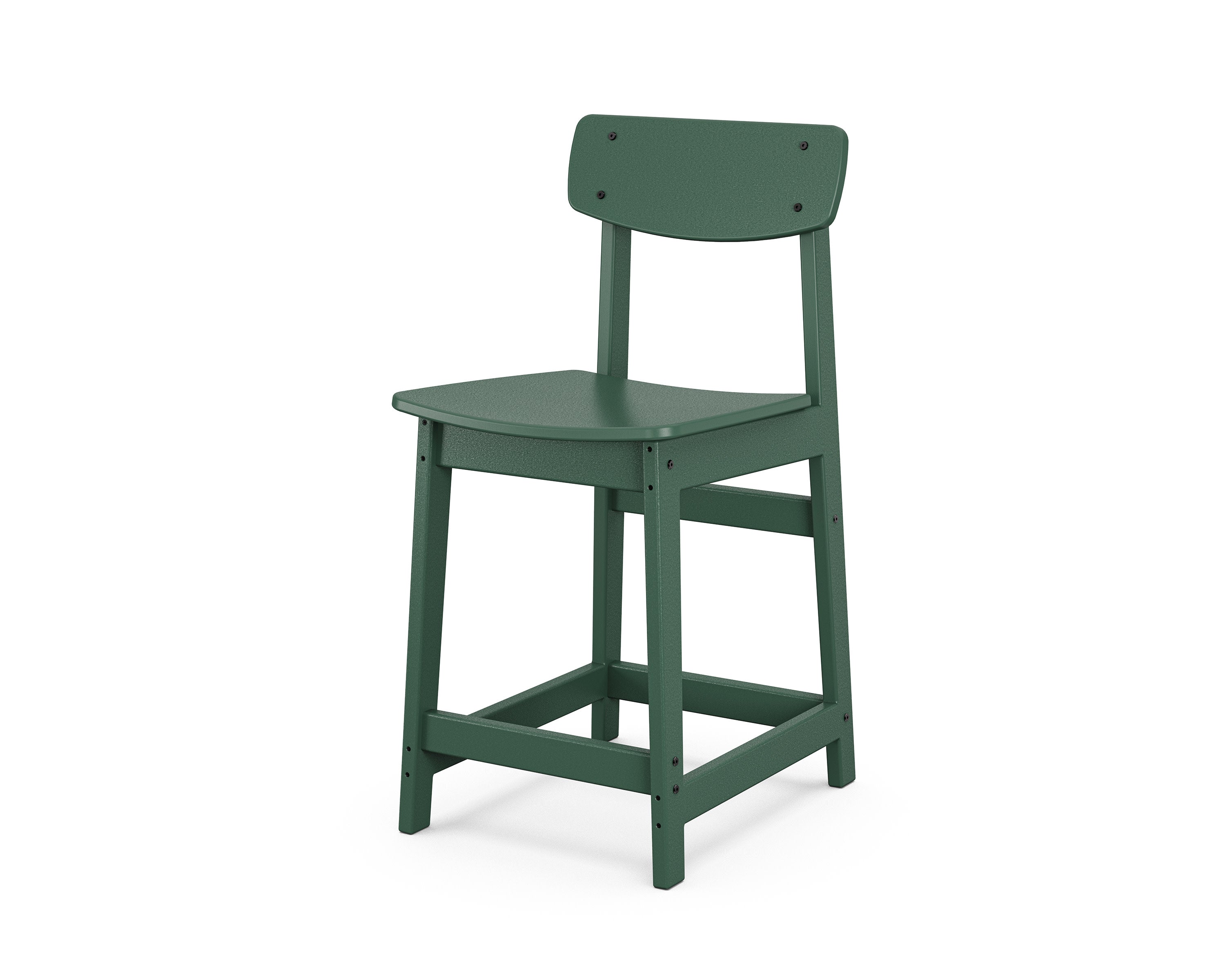 Modern Studio Urban Counter Chair in Green