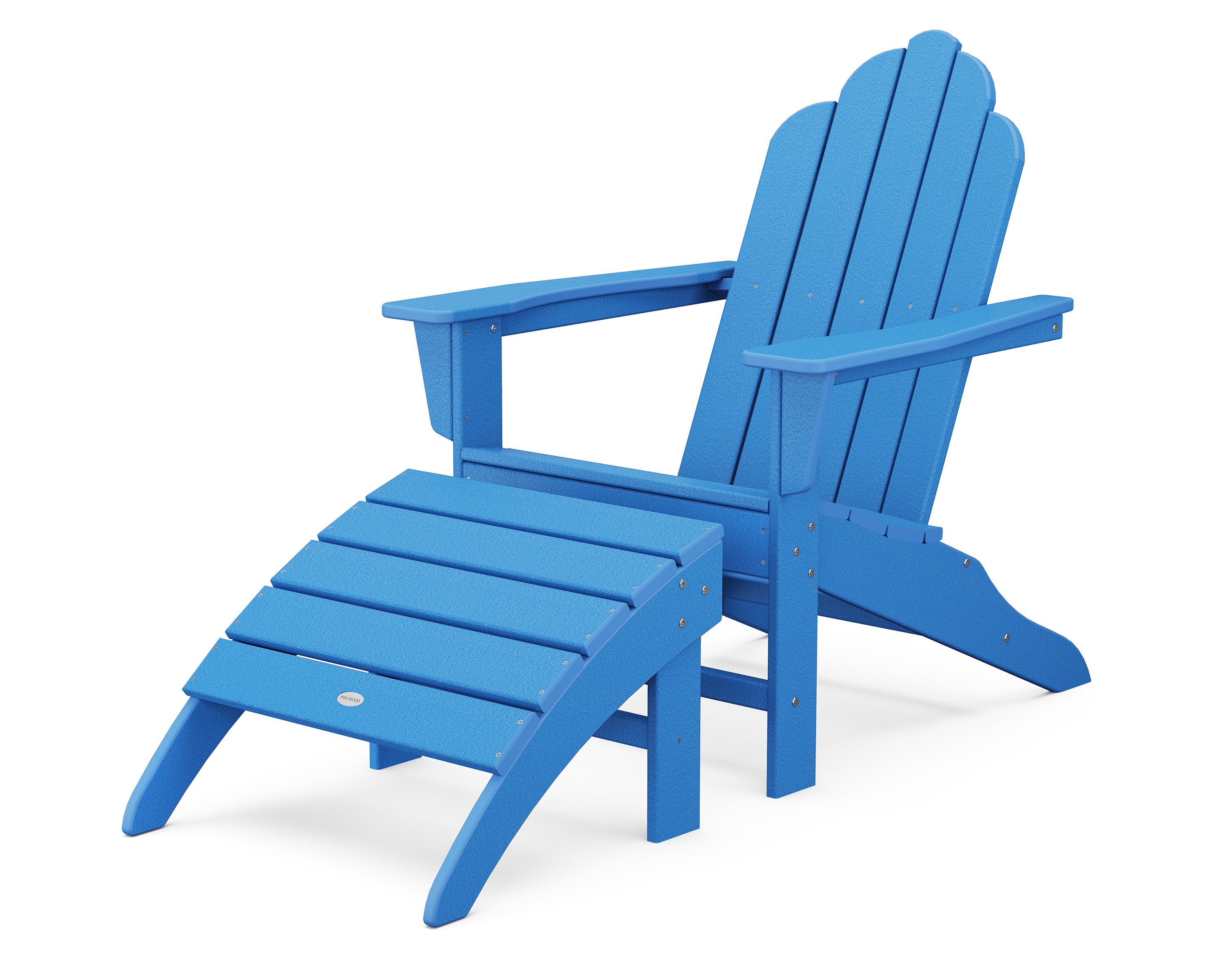 Long Island Adirondack 2-Piece Set in Pacific Blue