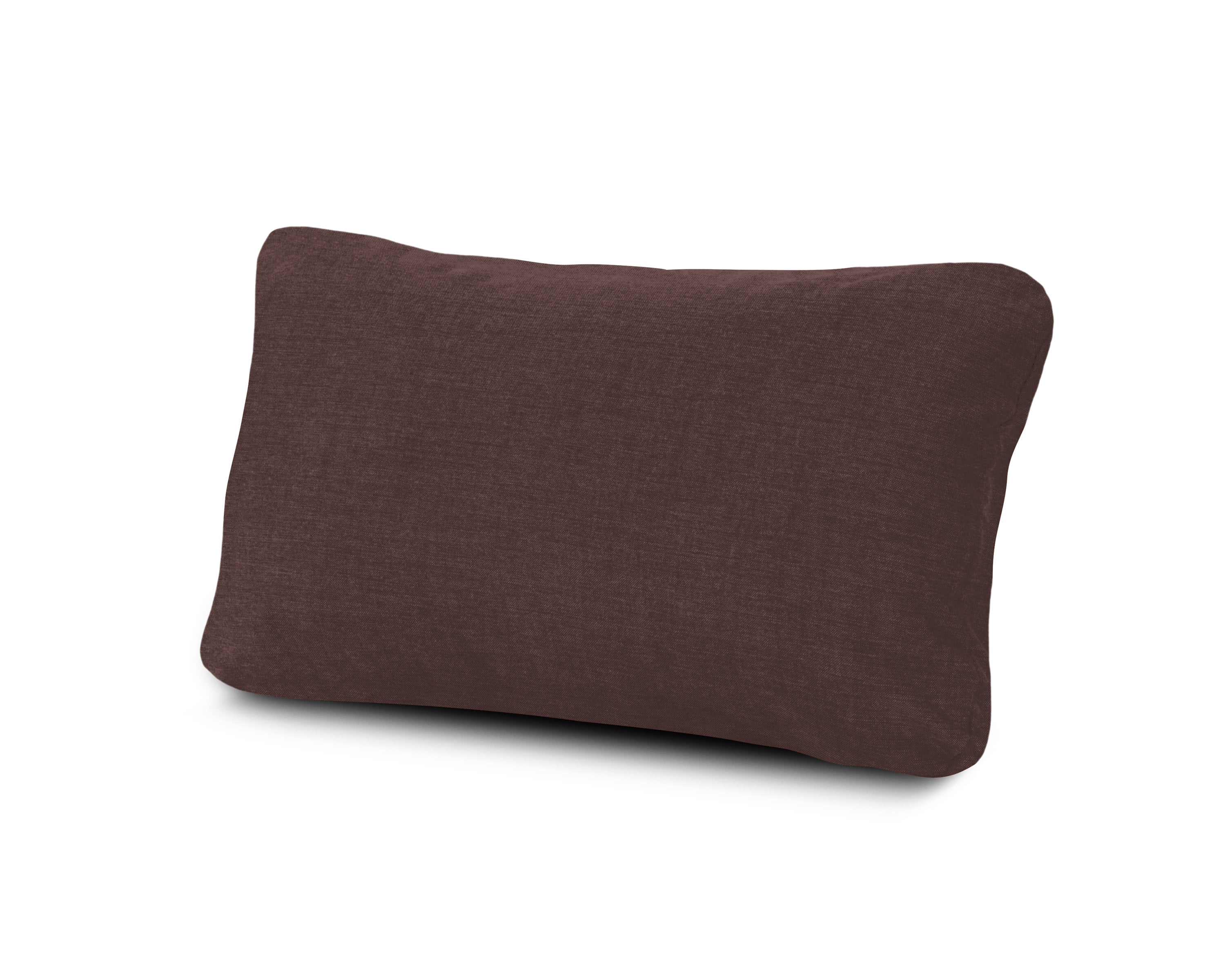 Outdoor Lumbar Pillow in Cast Currant