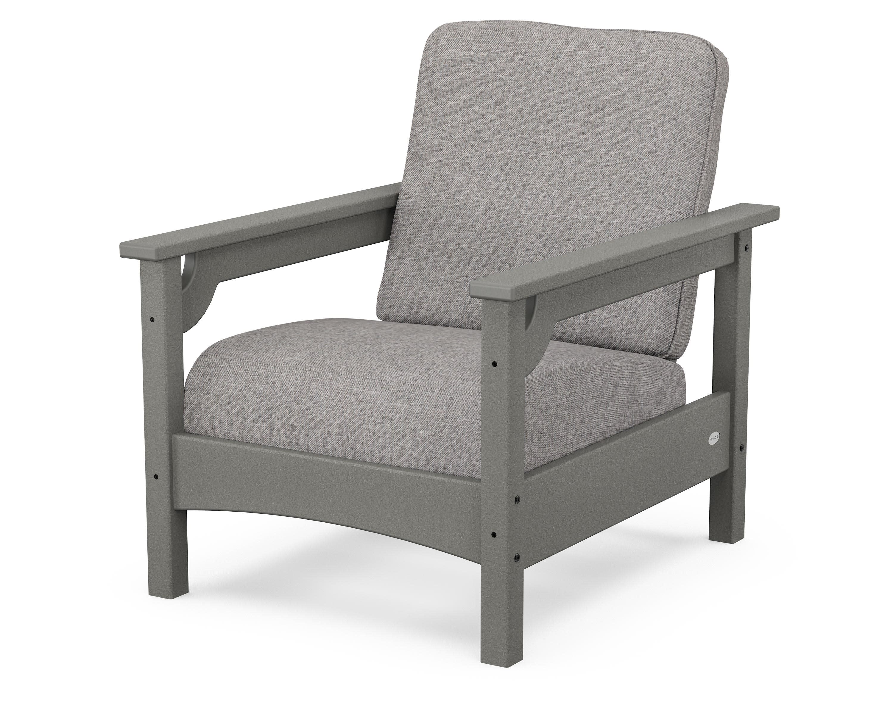 Club Chair in Slate Grey / Grey Mist