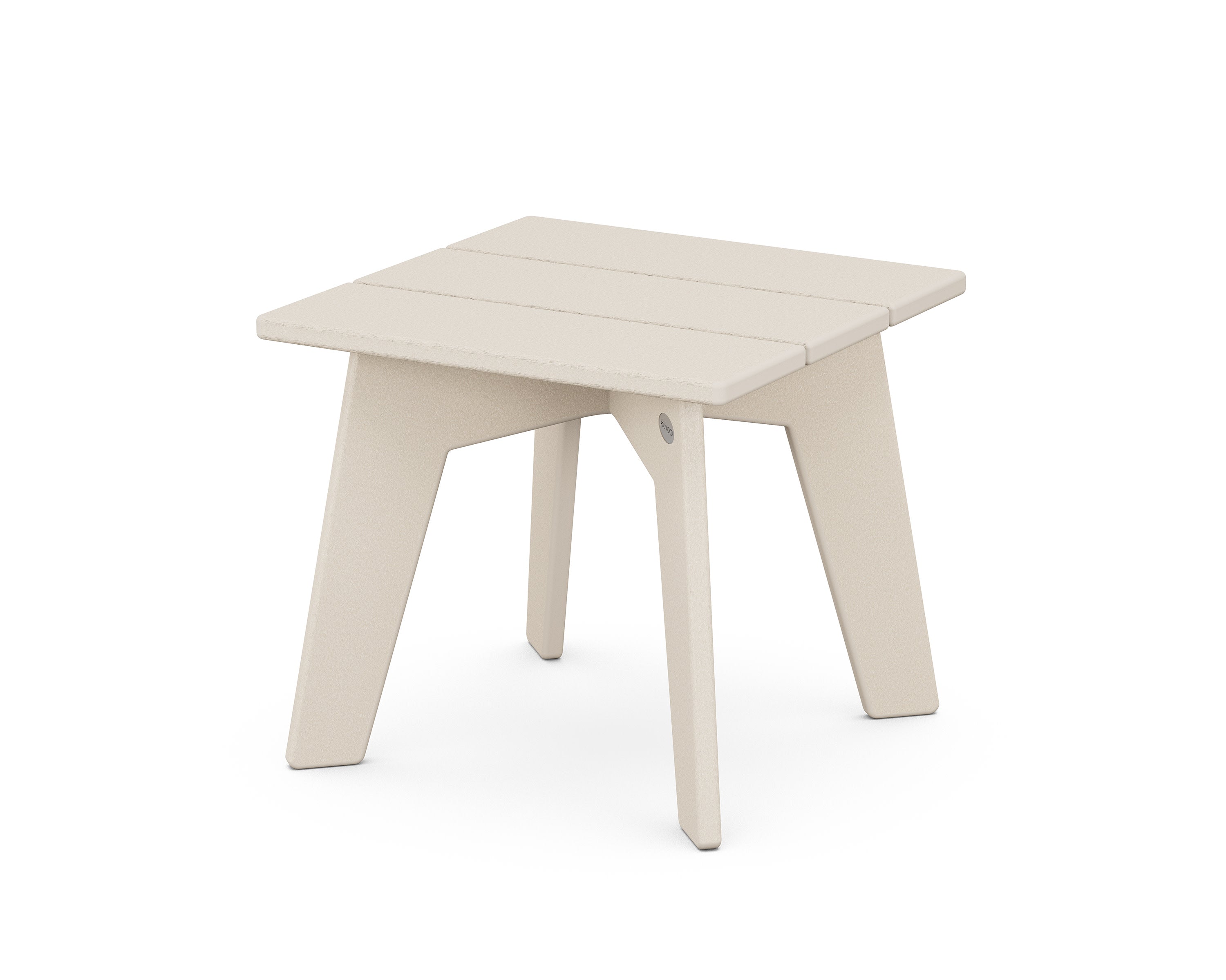 Riviera Modern Side Table in Sand