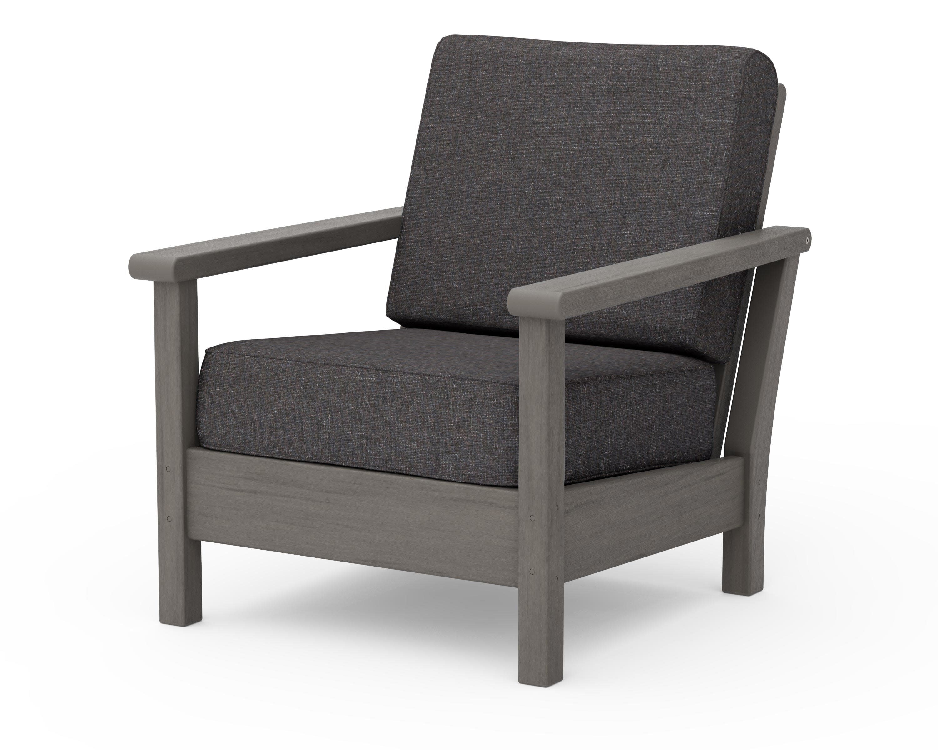 Harbour Deep Seating Chair in Driftwood / Ash Charcoal