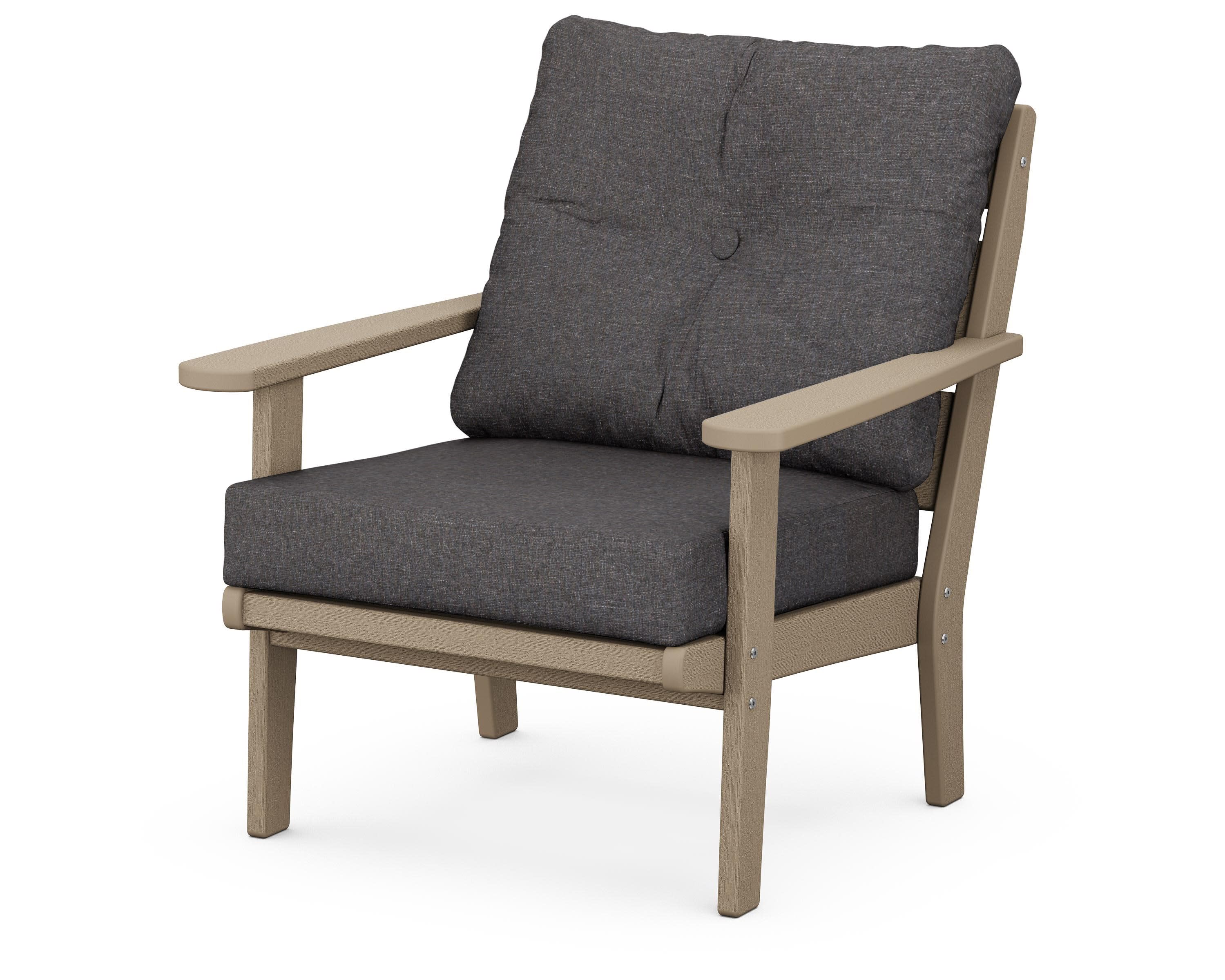 Lakeside Deep Seating Chair in Vintage Sahara / Ash Charcoal