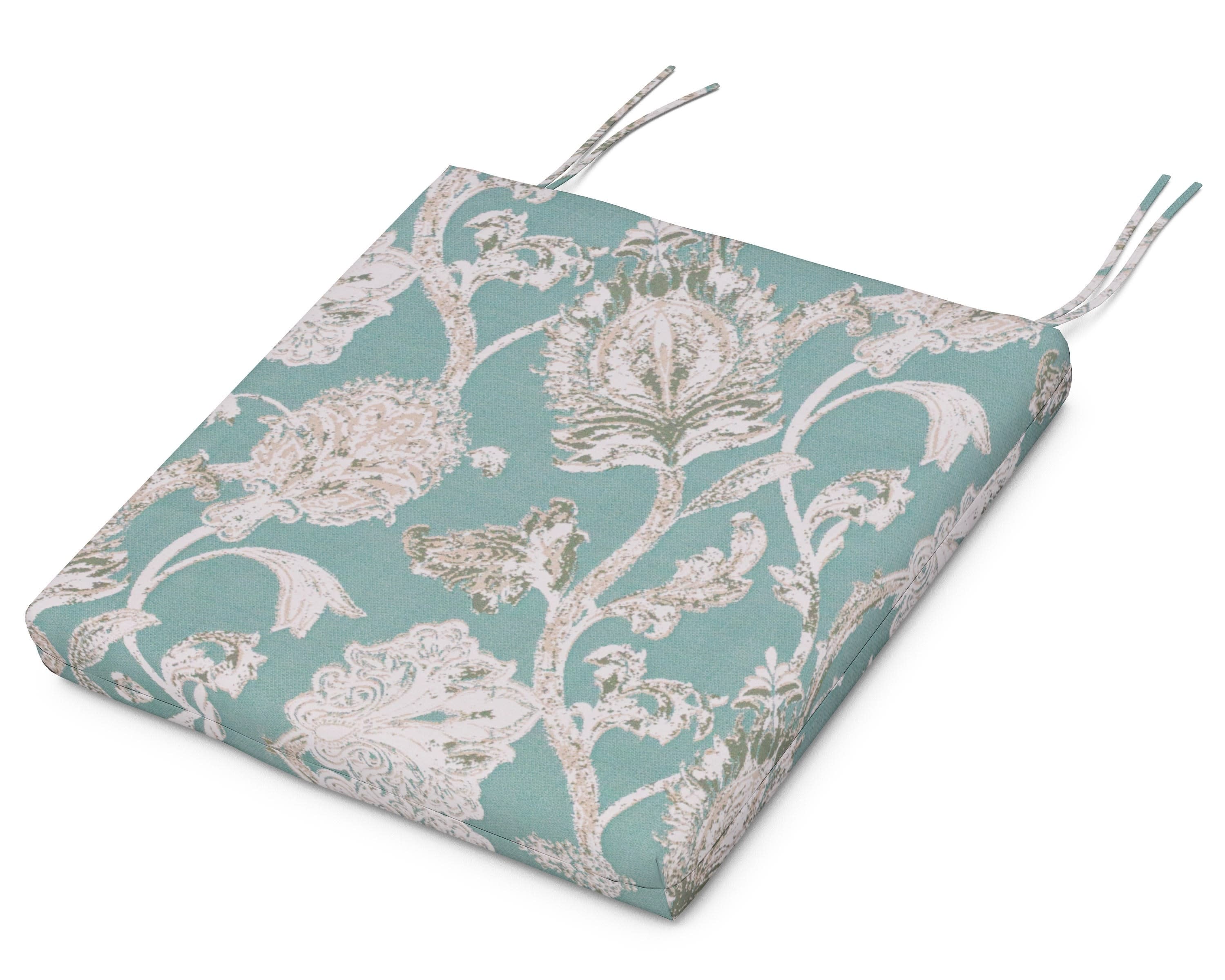 Classic Oversized Adirondack Seat Pad 17.5"D x 22.25"W x 2.5"H in Botanical Gardens Spa