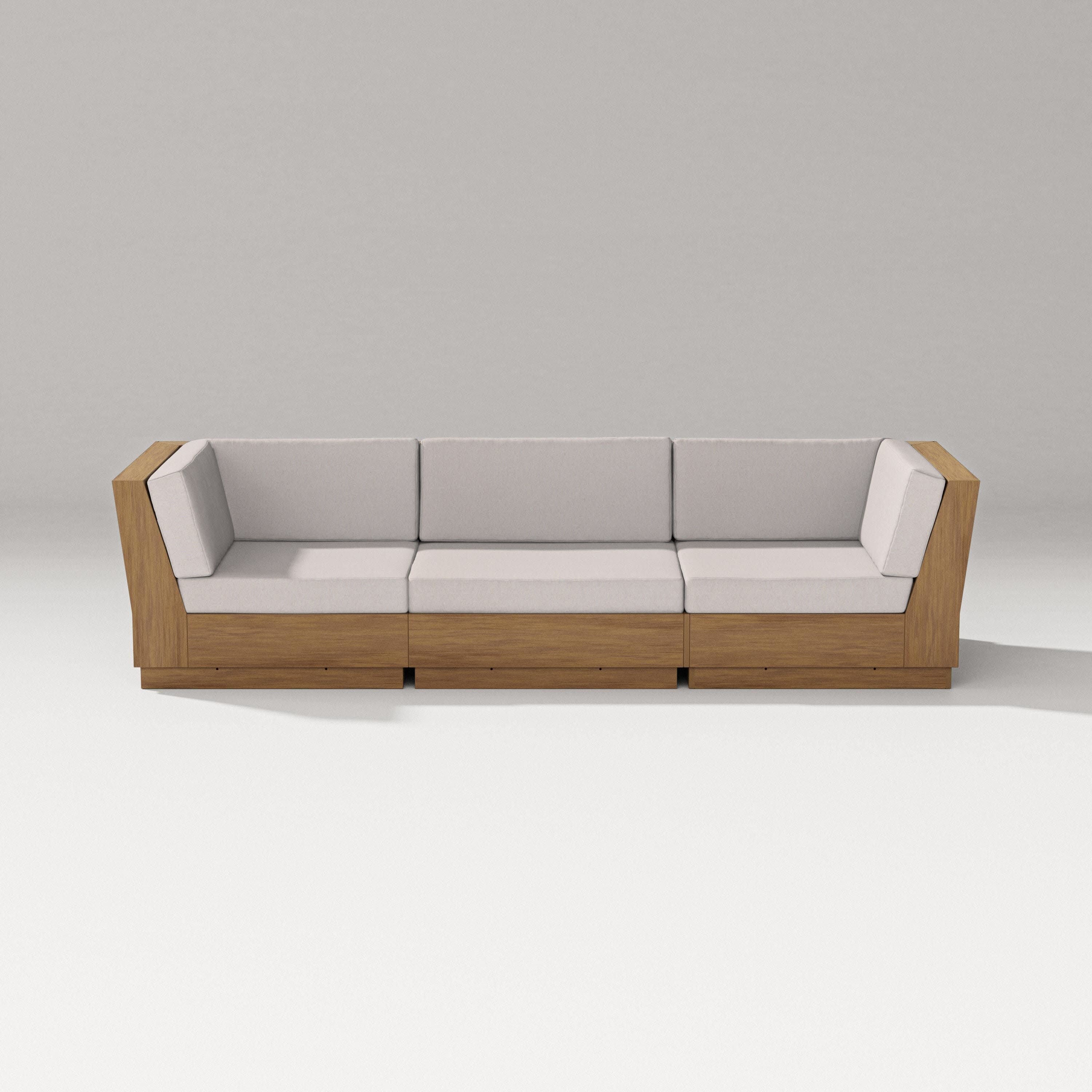 Elevate Sofa Sectional in Natural / Dune Burlap