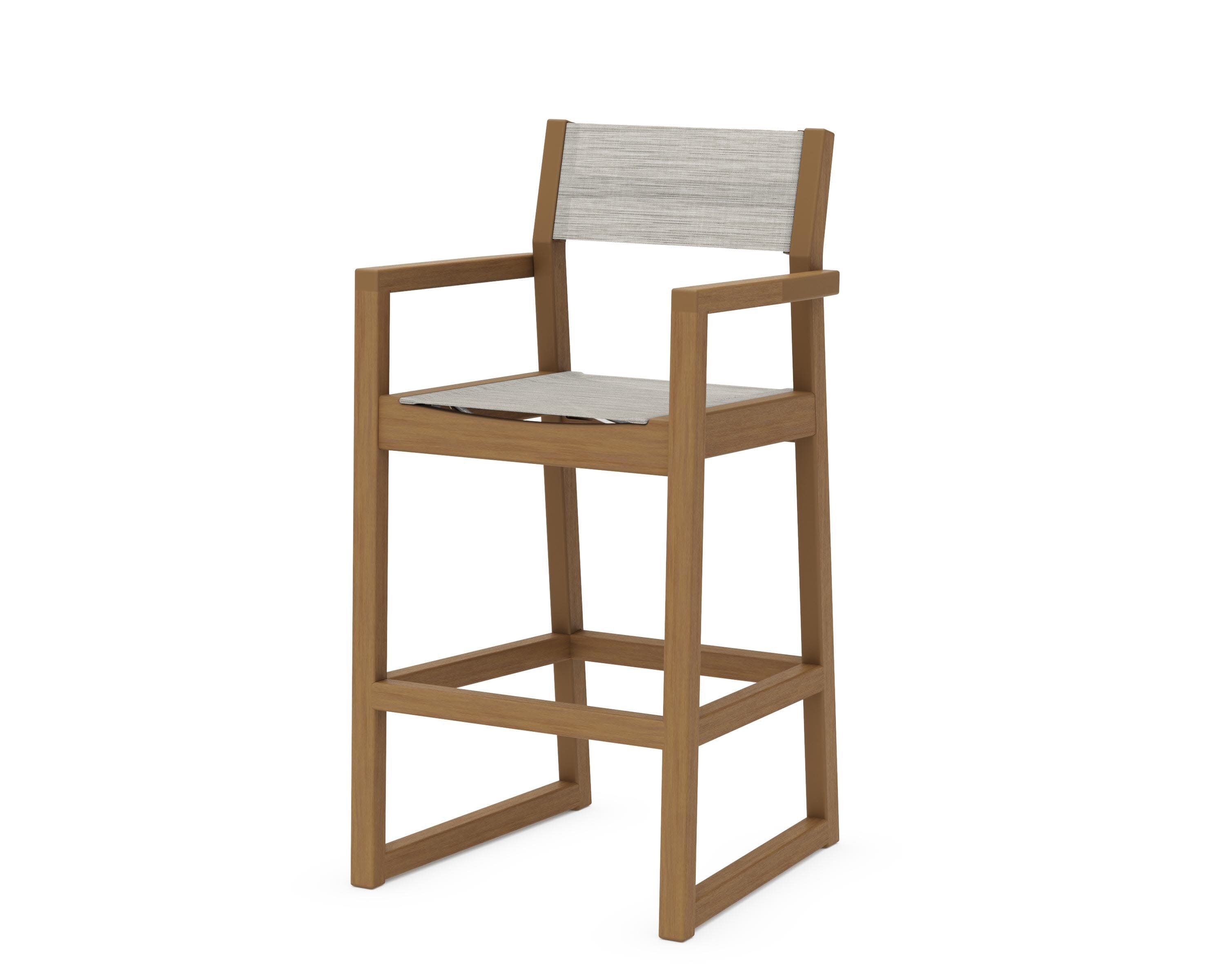 EDGE Sling Bar Arm Chair in Natural / Birch Sling