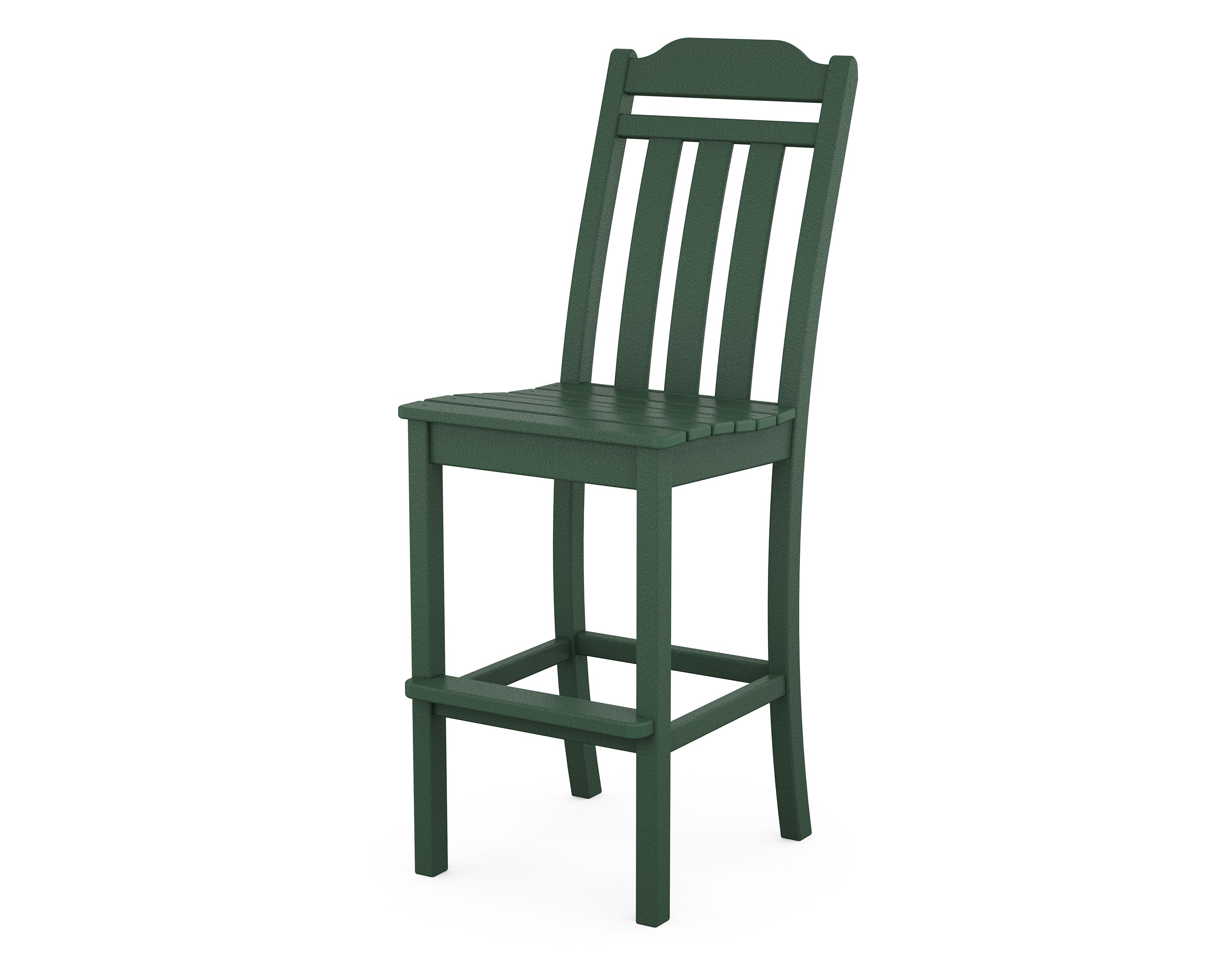 Cottage Bar Side Chair in Green