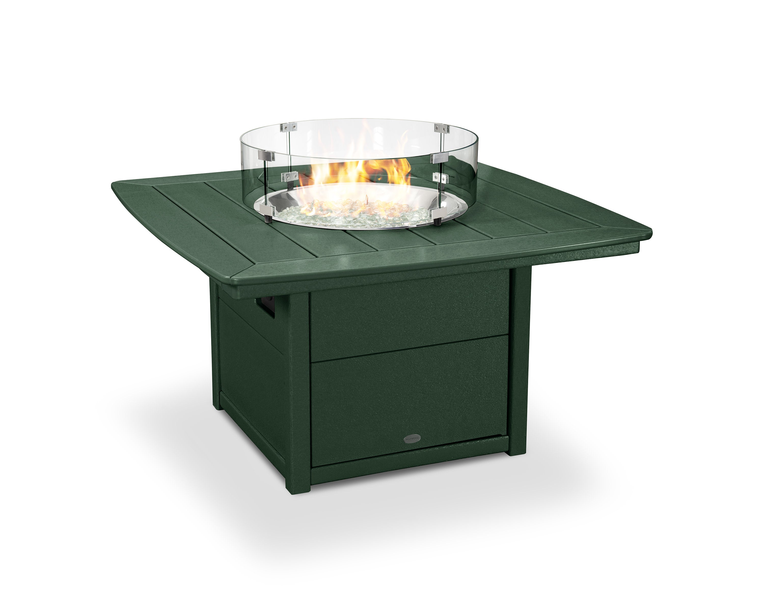 Nautical 42" Fire Pit Table in Green