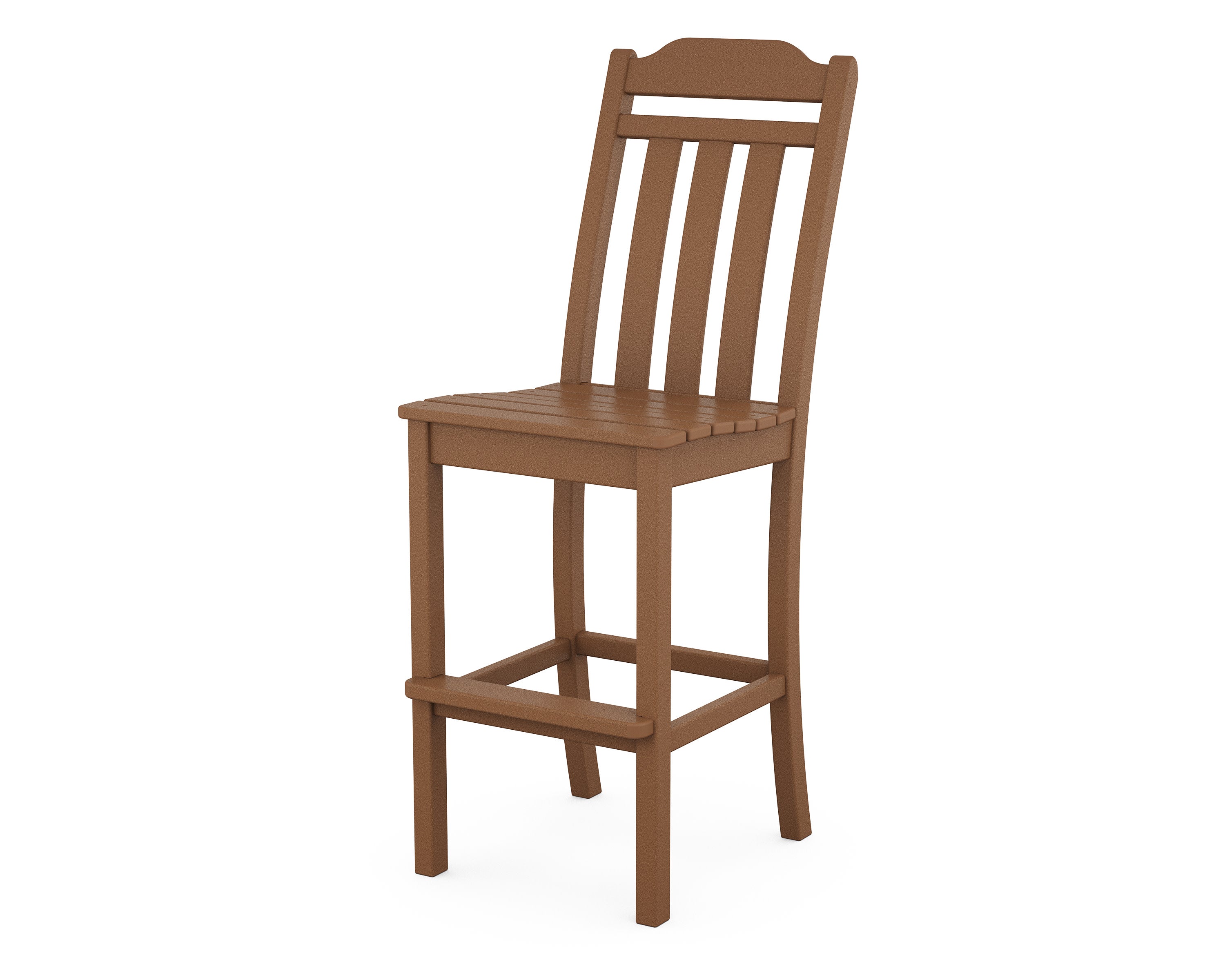 Cottage Bar Side Chair in Teak