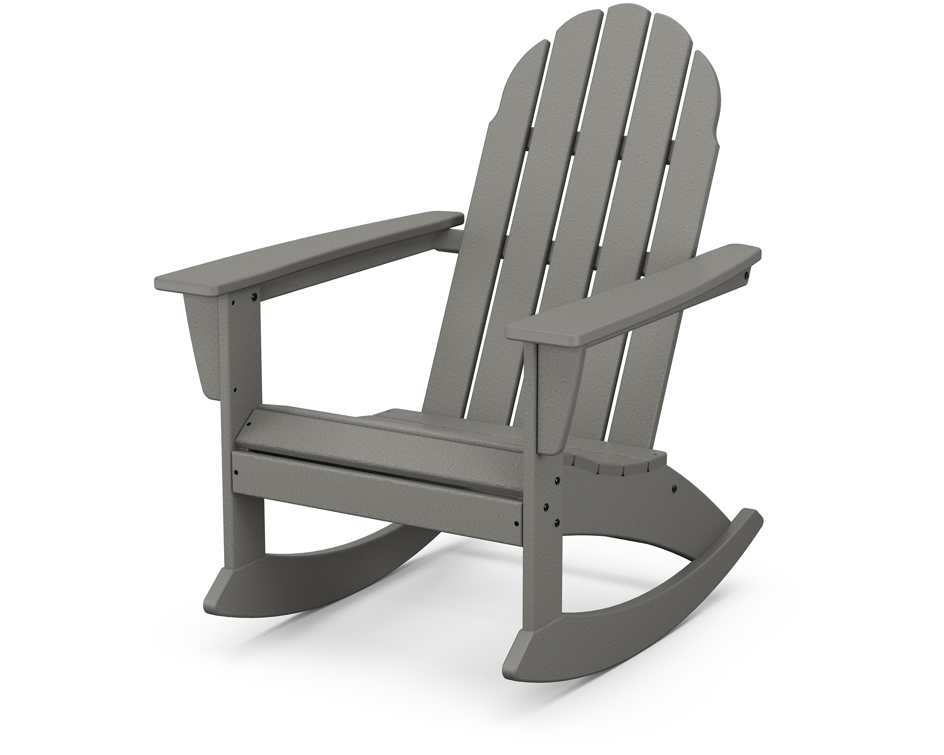 Vineyard Adirondack Rocking Chair in Slate Grey