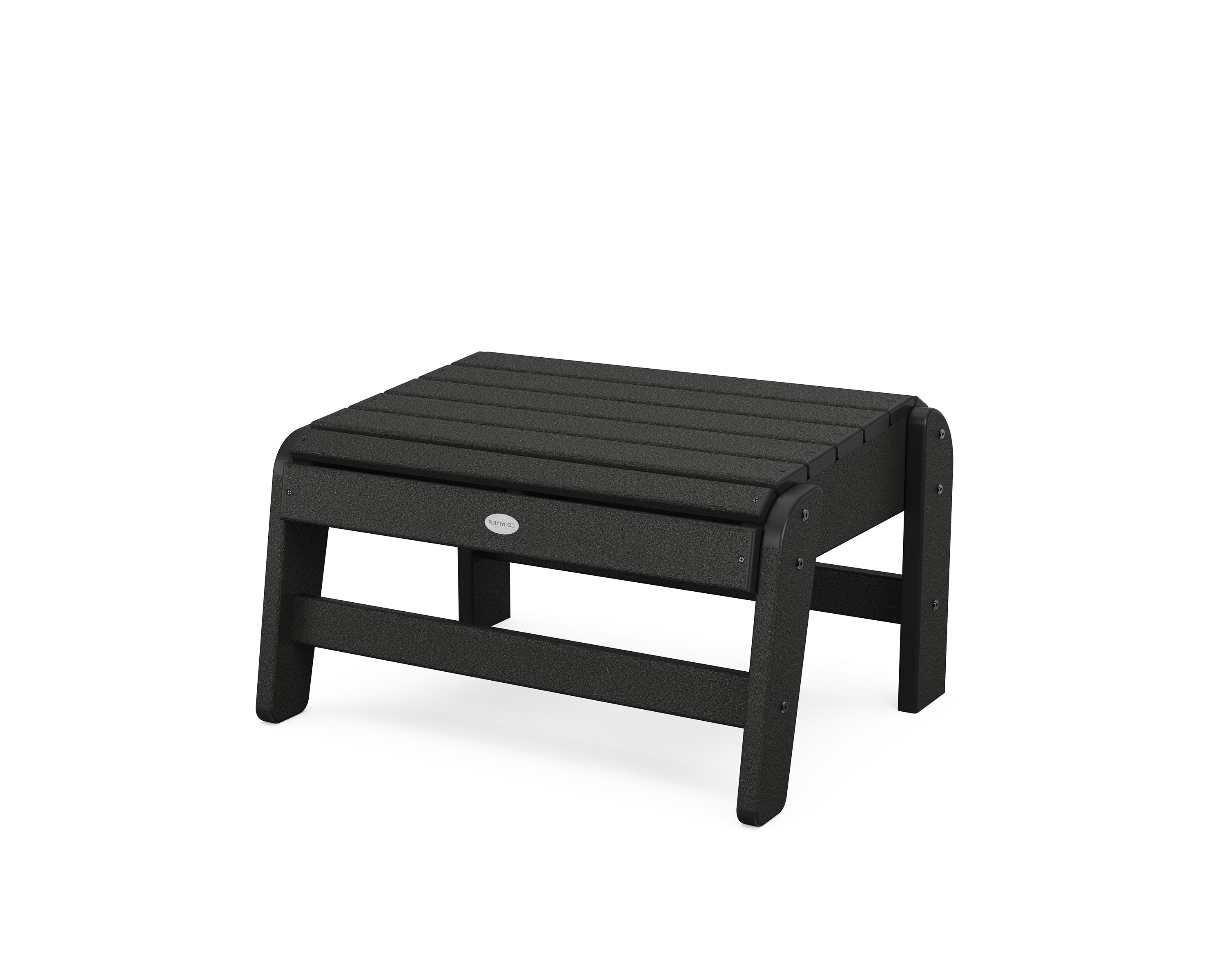 Grand Adirondack Ottoman in Black