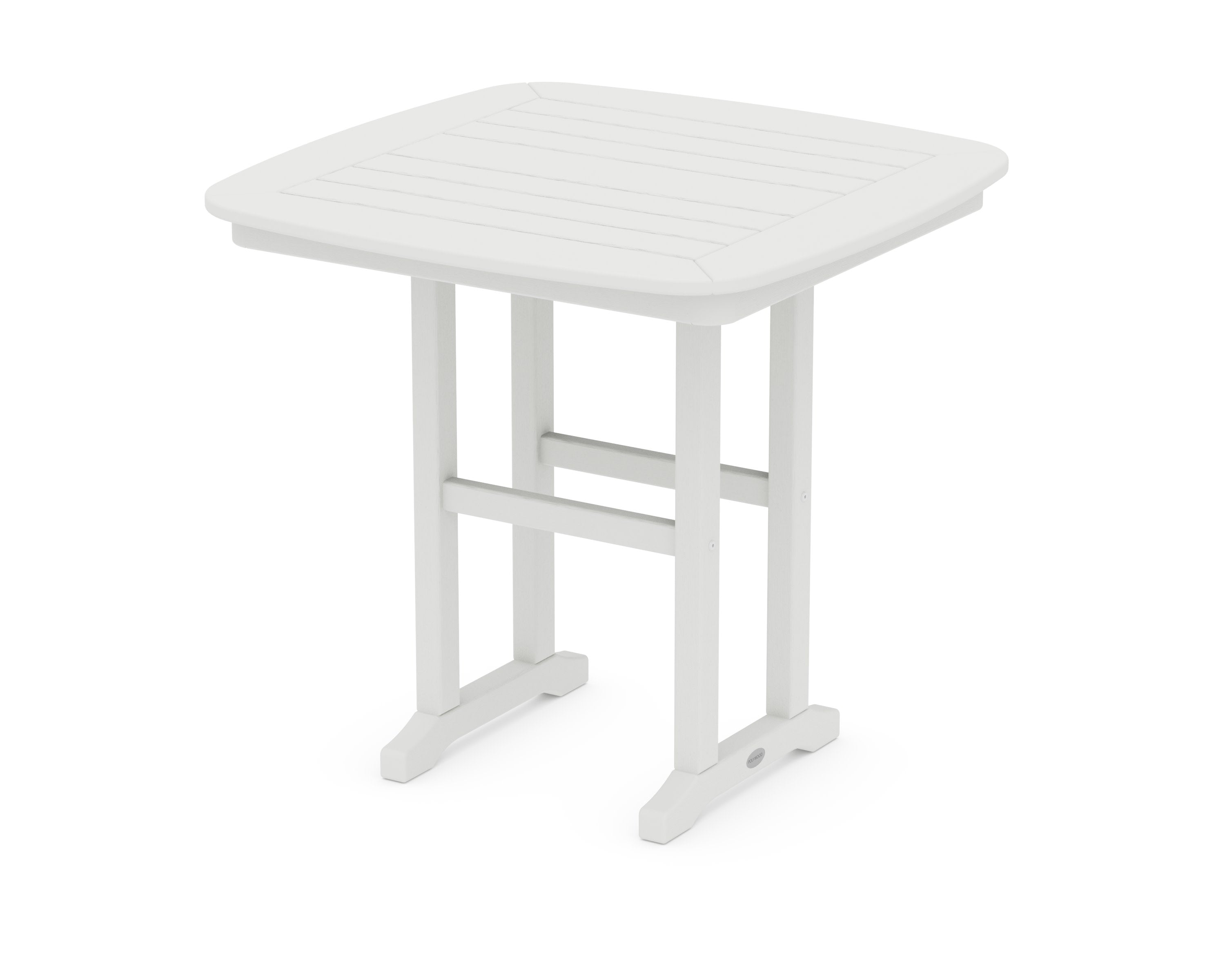 Nautical 31" Dining Table in Vintage White