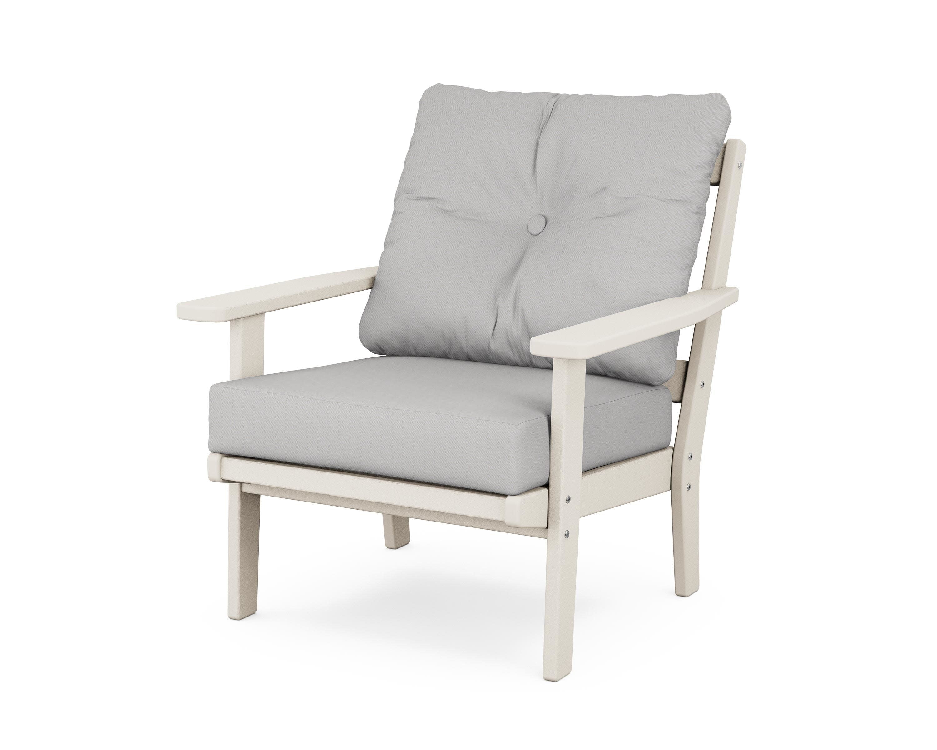 Oxford Deep Seating Chair in Sand / Diamond in the Rough