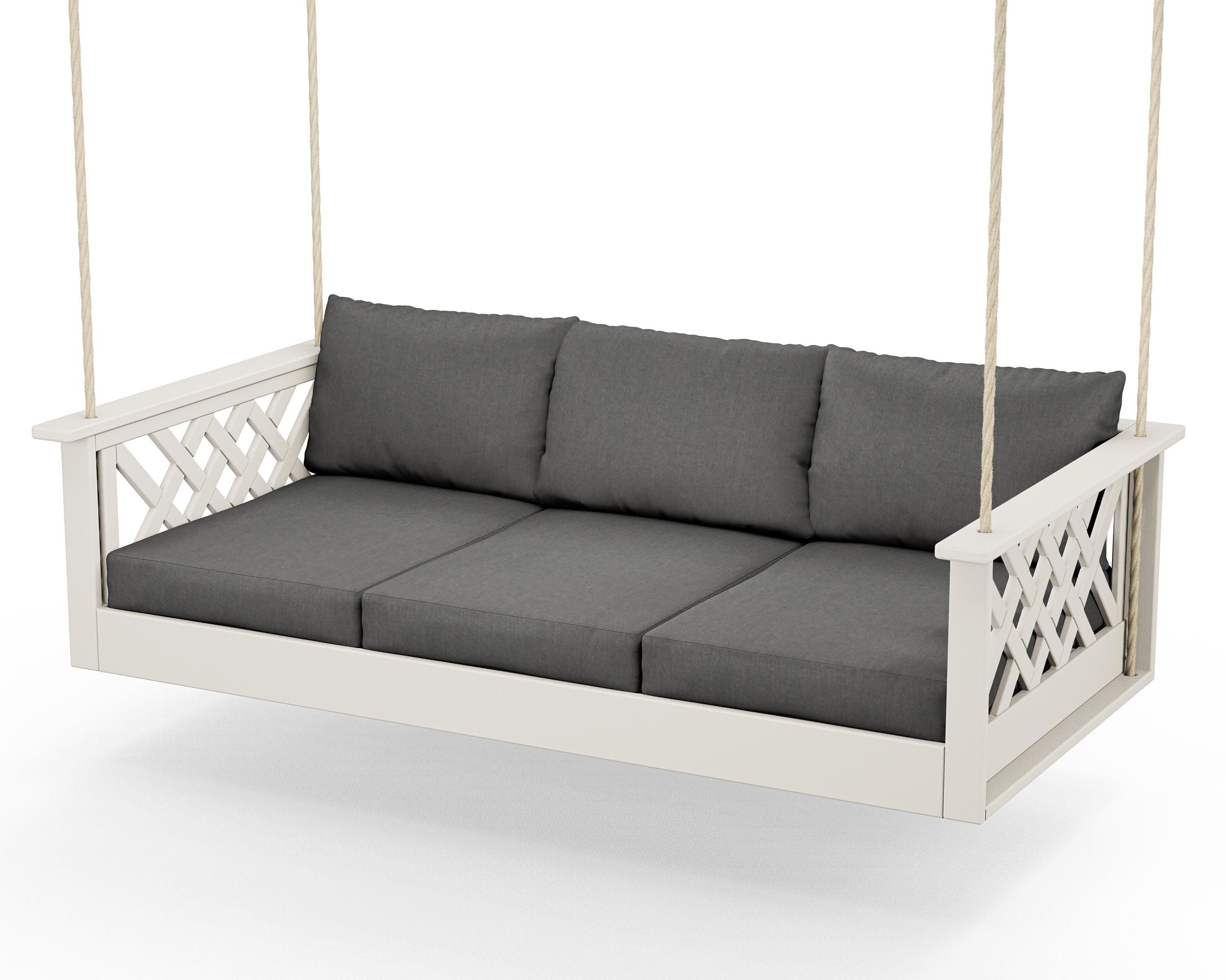Wovendale Daybed Swing in Sand / Spectrum Carbon