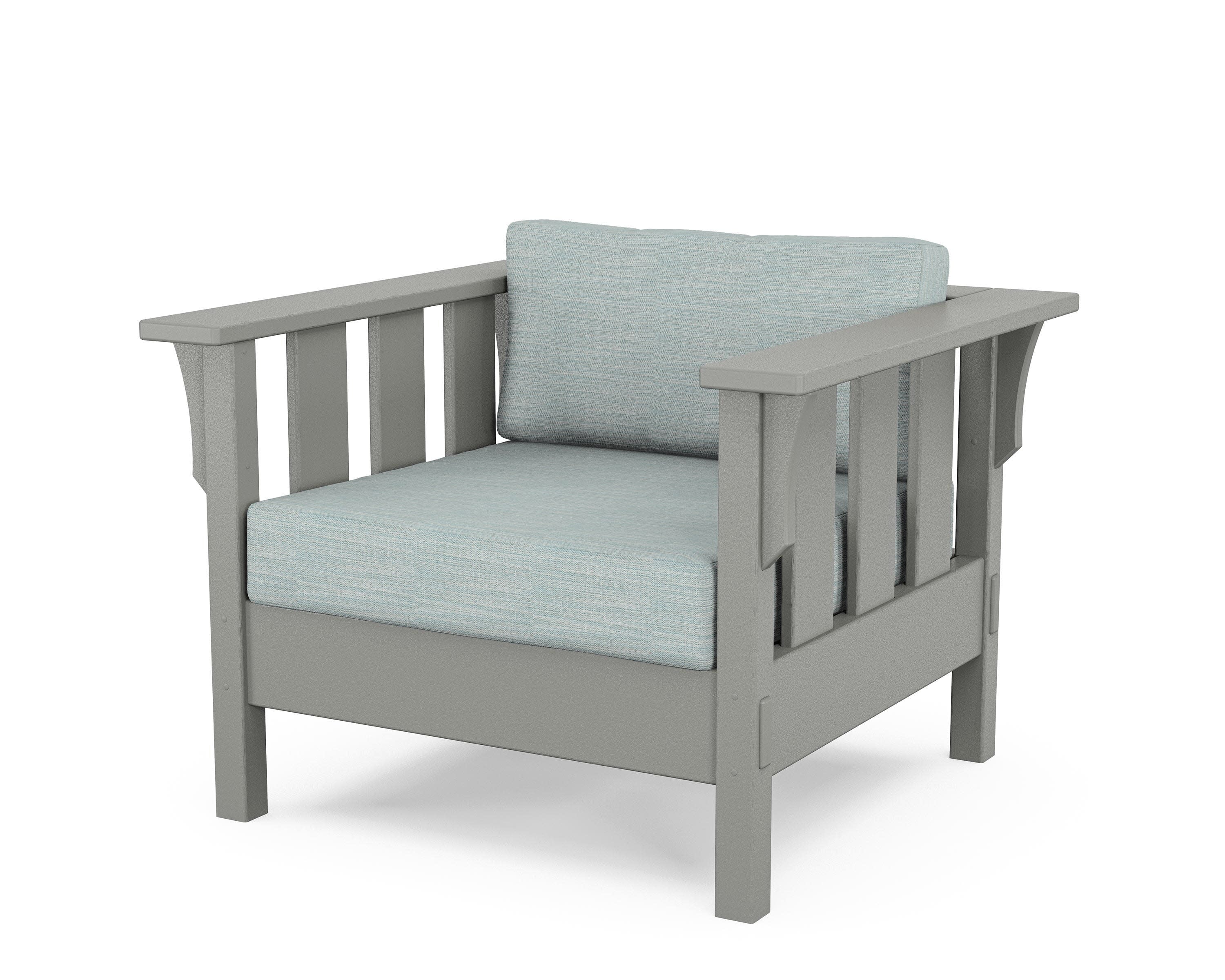 Acadia Deep Seating Chair in Slate Grey / Soothe Mist