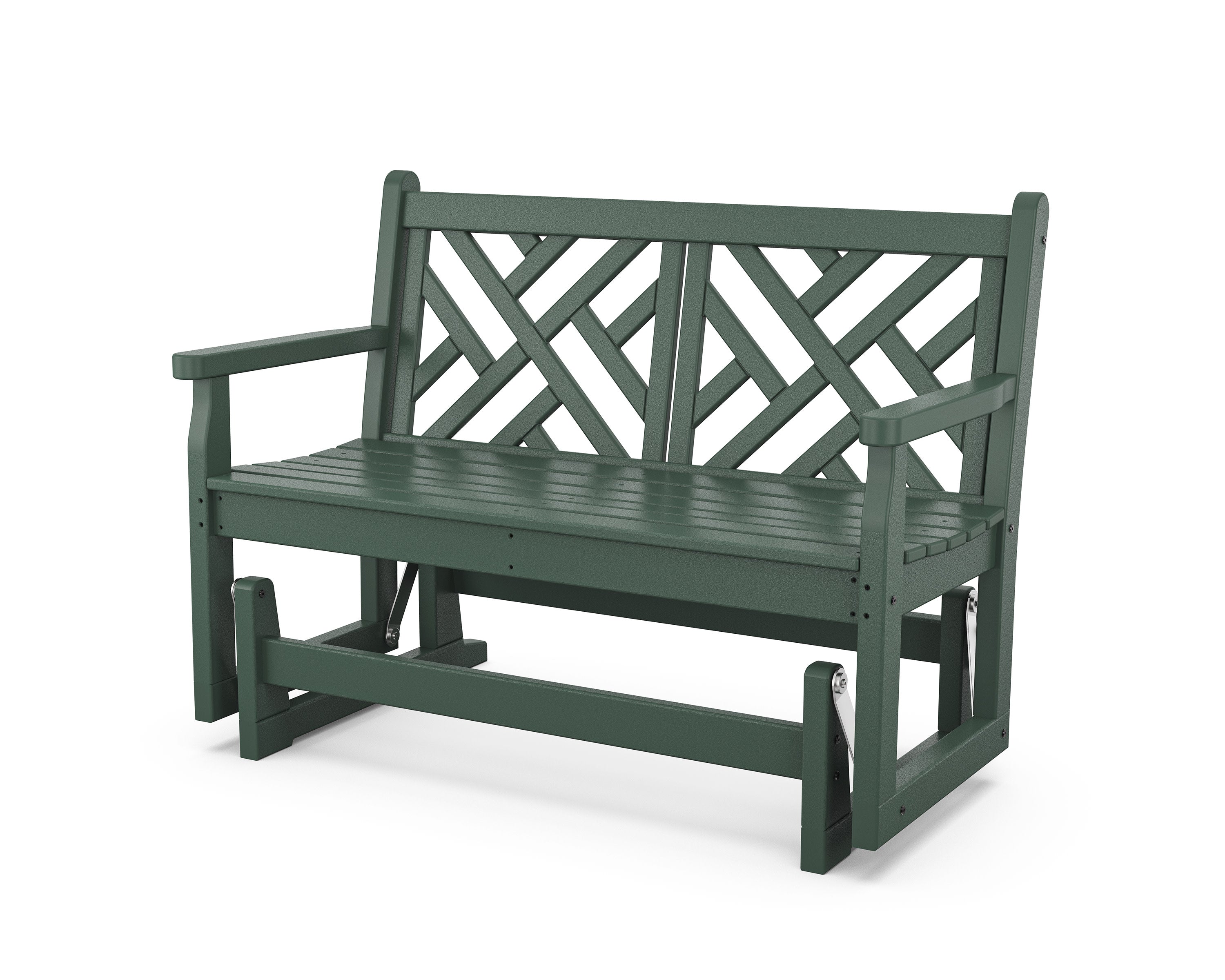 Chippendale 48" Glider in Green