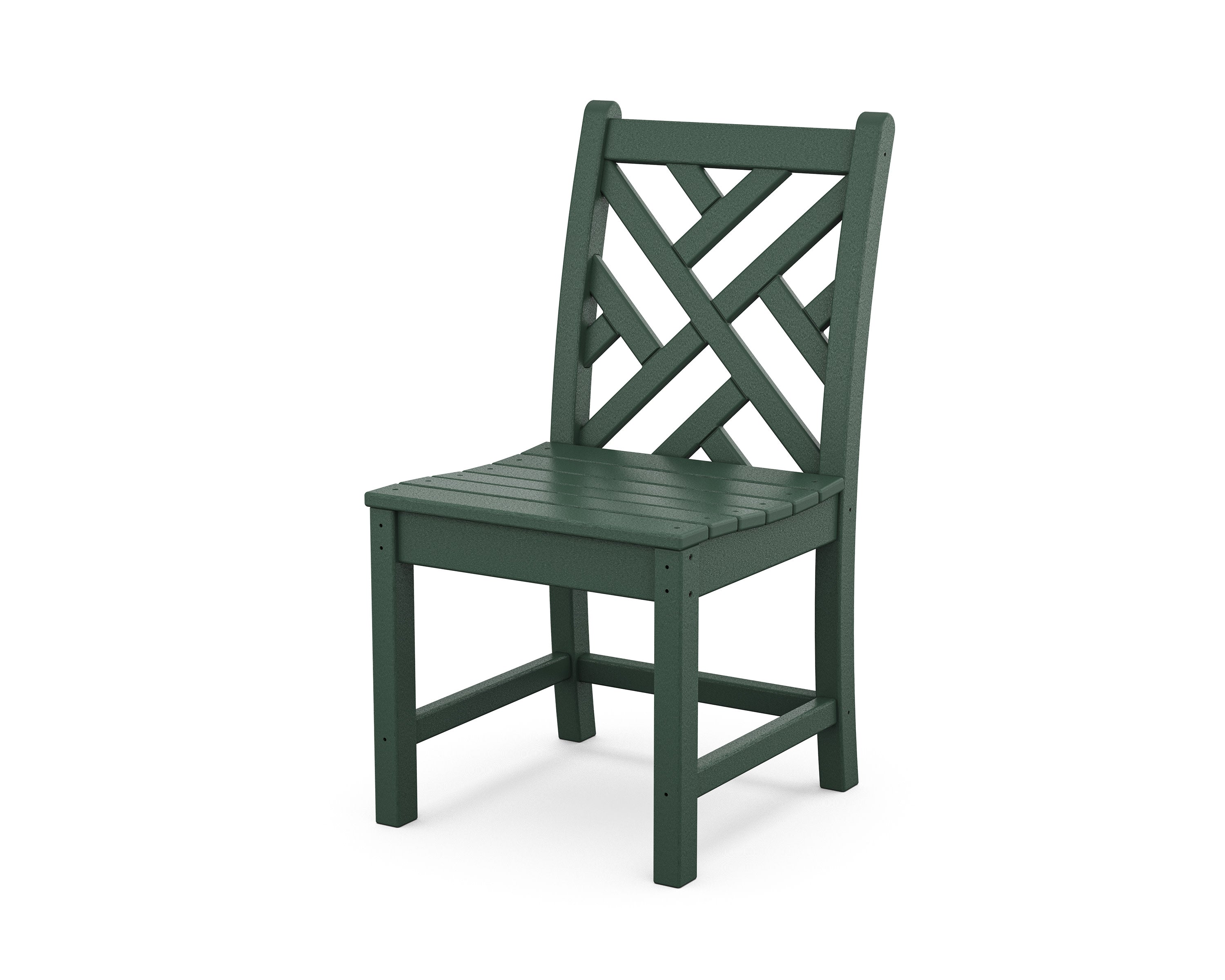 Chippendale Dining Side Chair in Green