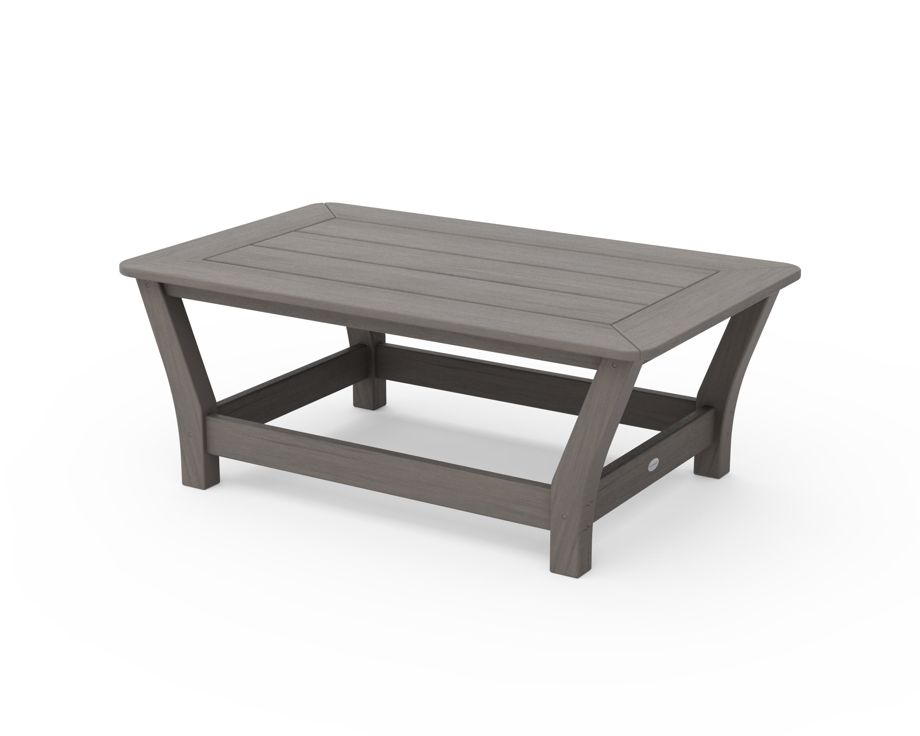 Harbour Slat Coffee Table in Driftwood