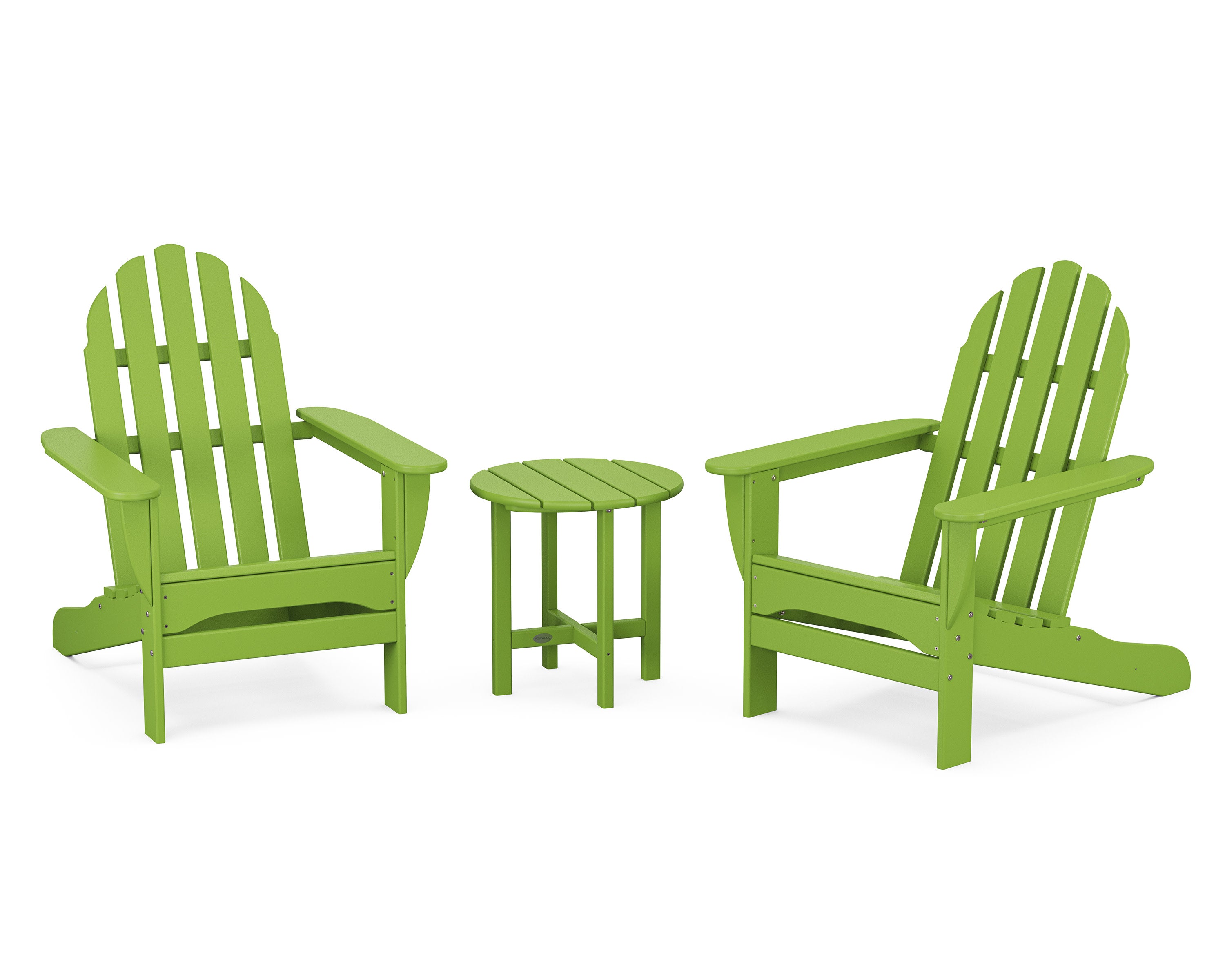Classic Adirondack 3-Piece Set in Lime