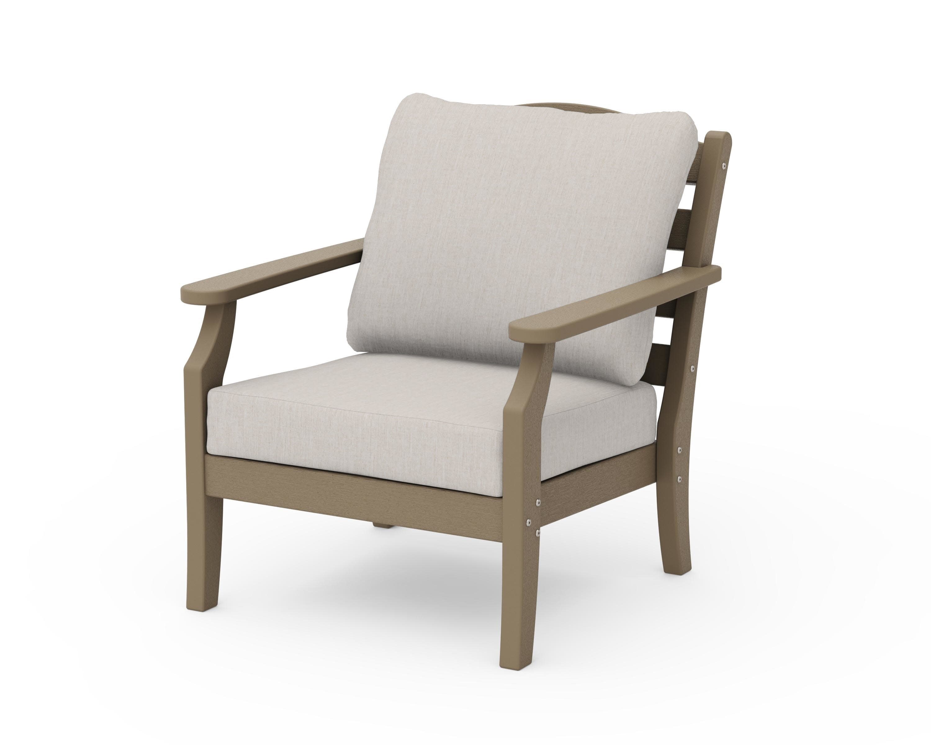 Savannah Deep Seating Chair in Vintage Sahara / Cast Ash