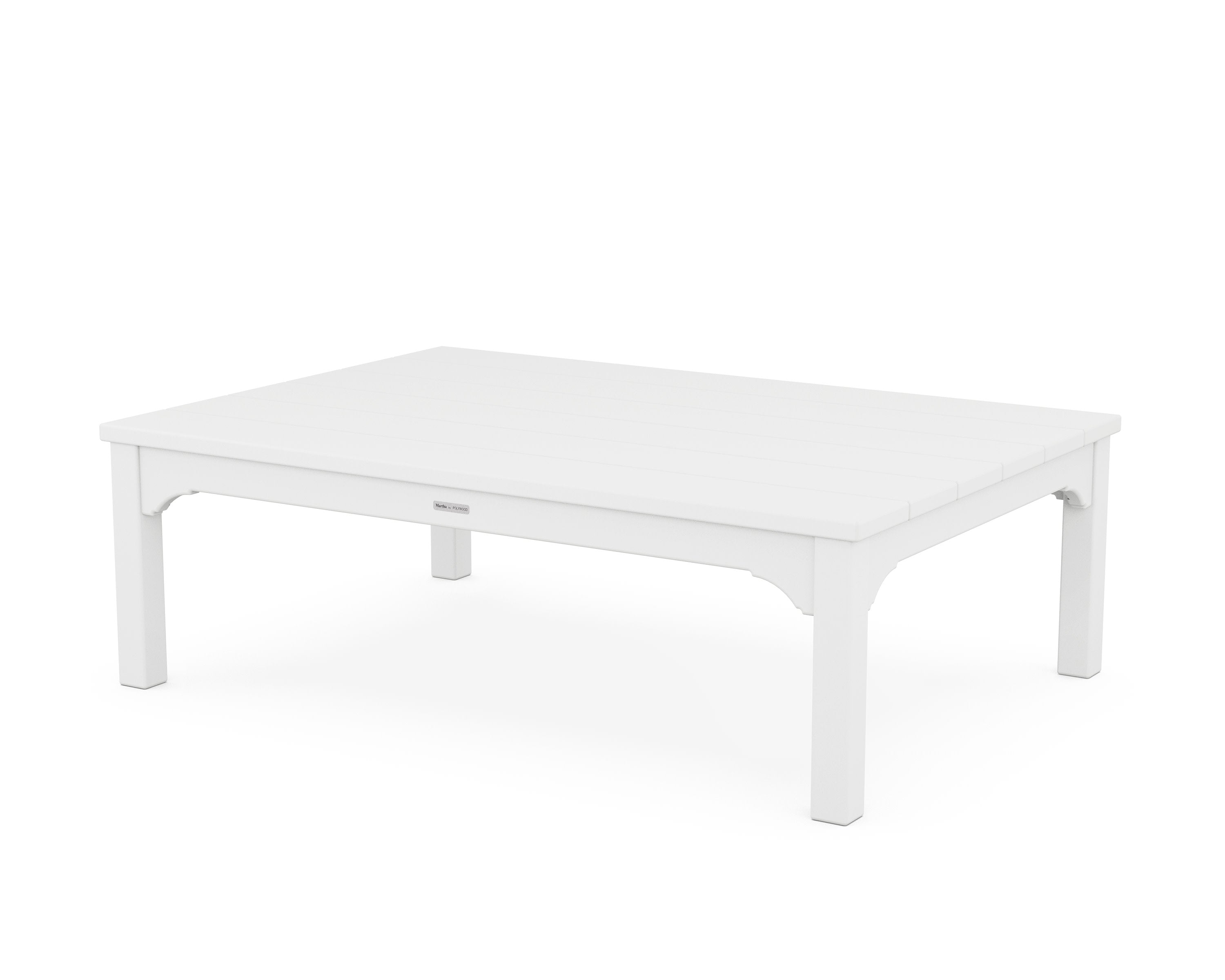 Chinoiserie Coffee Table in White