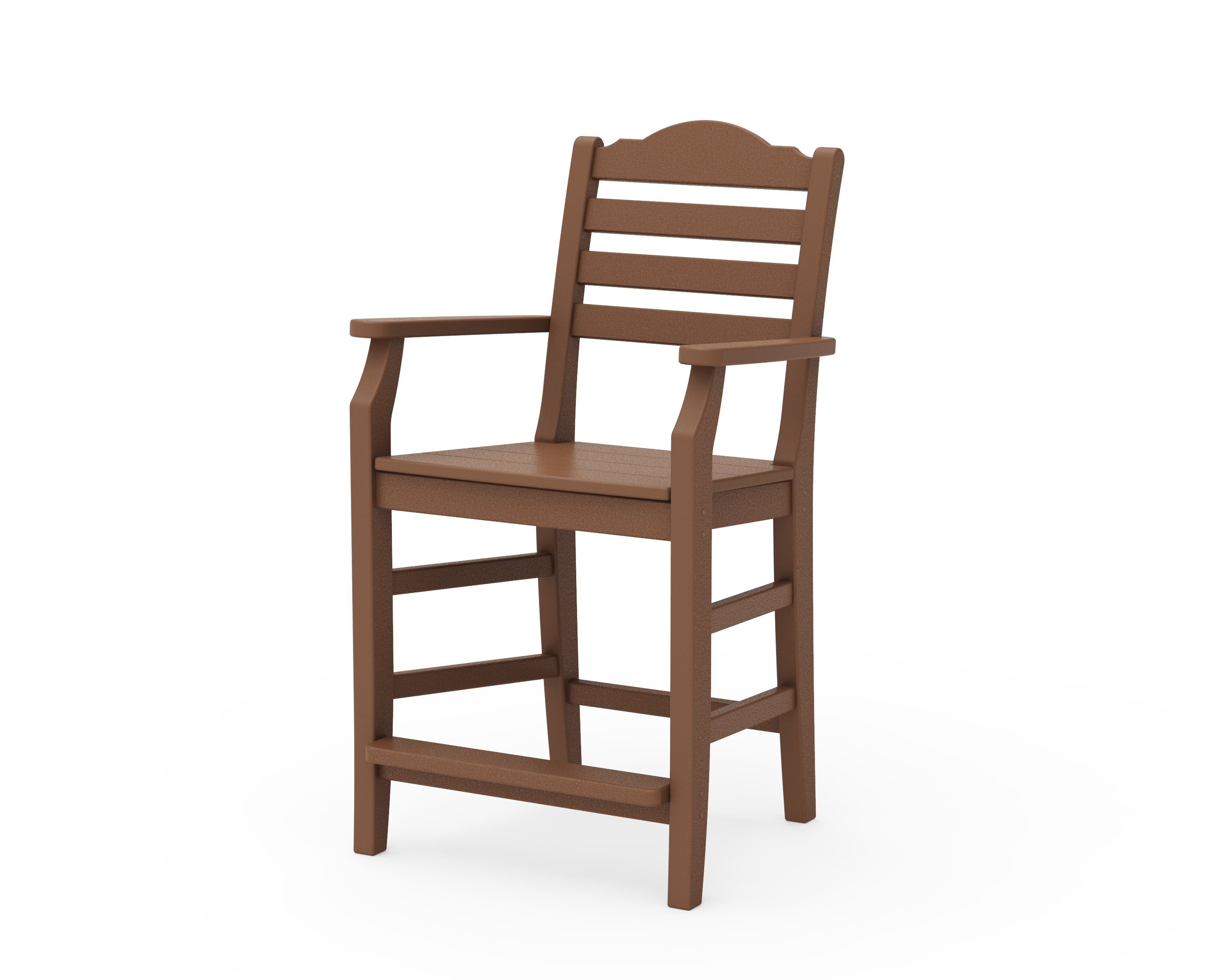 Savannah Counter Arm Chair in Teak