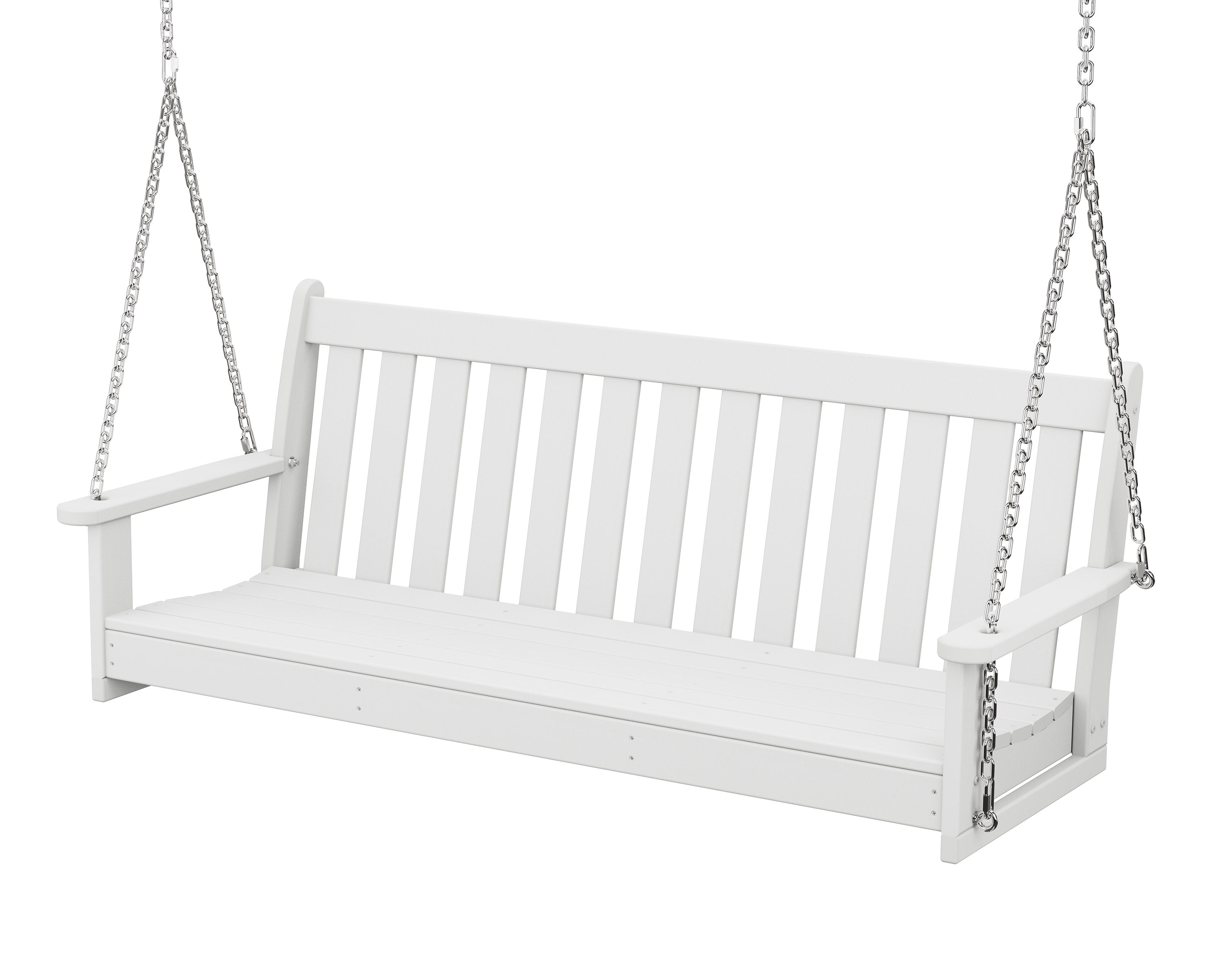 Vineyard 60" Porch Swing in White