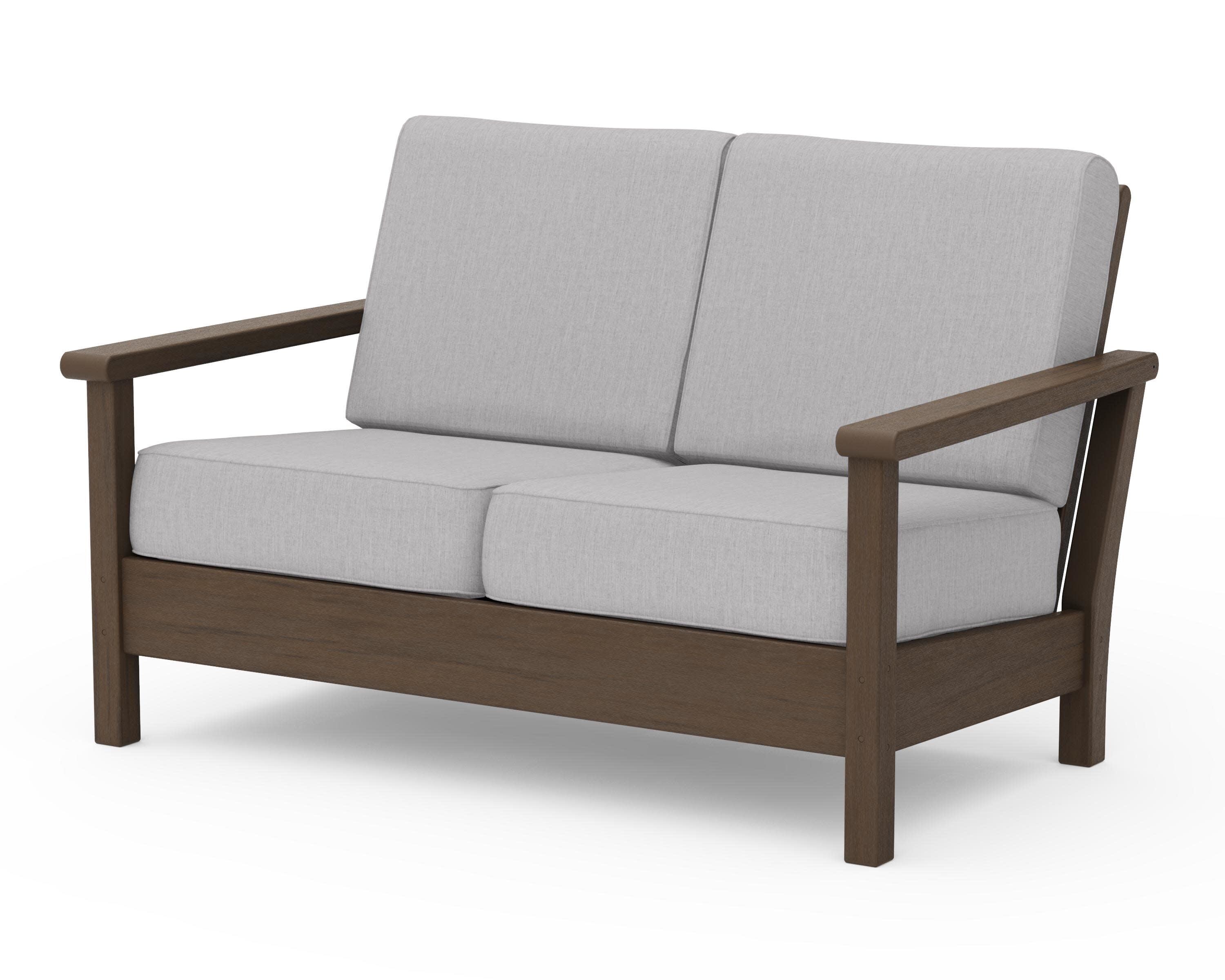 Harbour Deep Seating Loveseat in Kona / Granite
