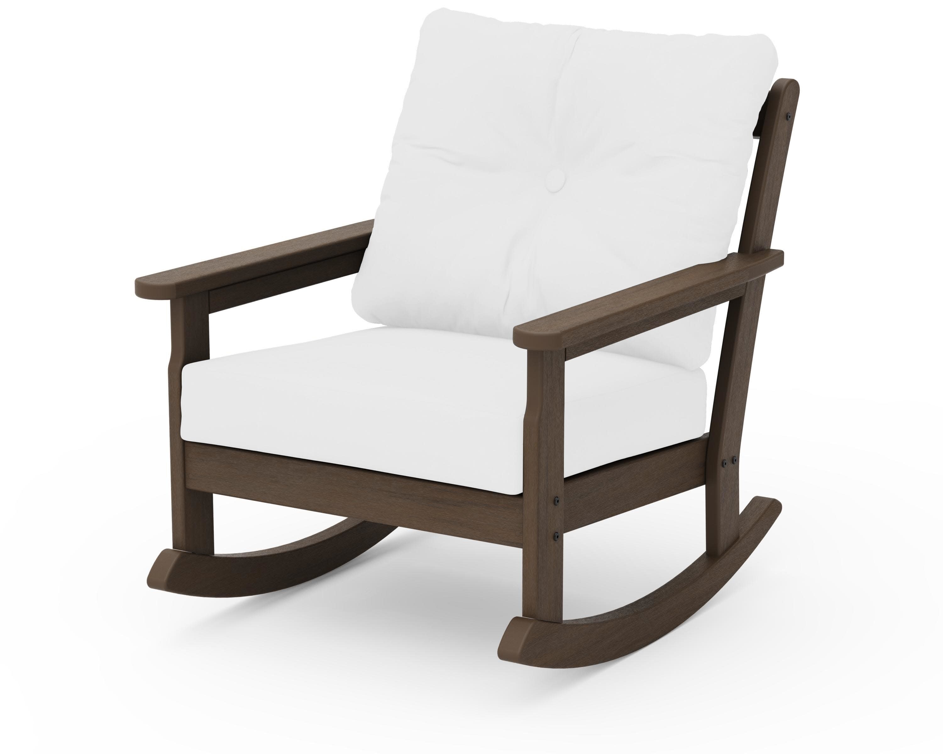 Vineyard Deep Seating Rocking Chair in Kona / Natural