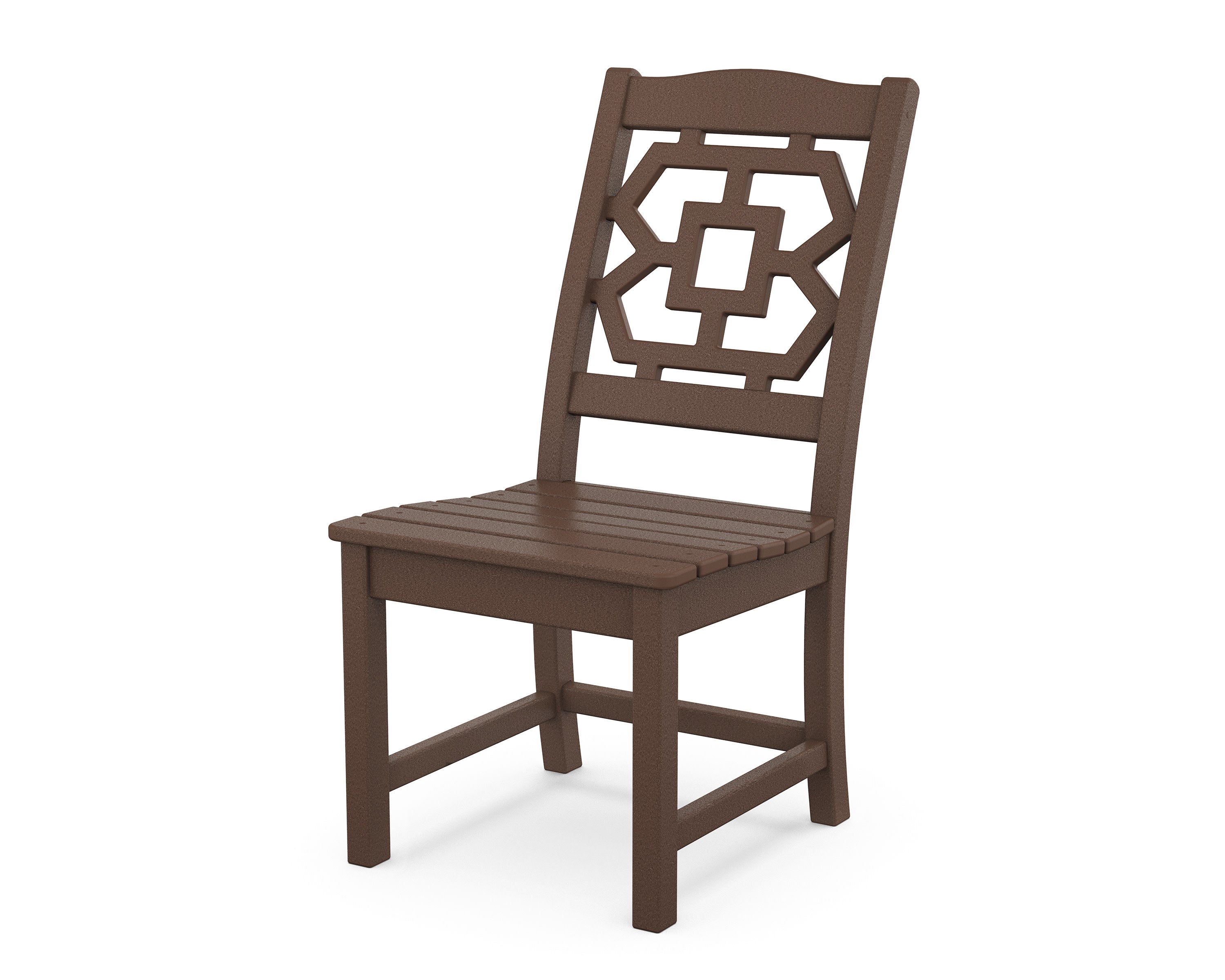 Chinoiserie Dining Side Chair in Mahogany