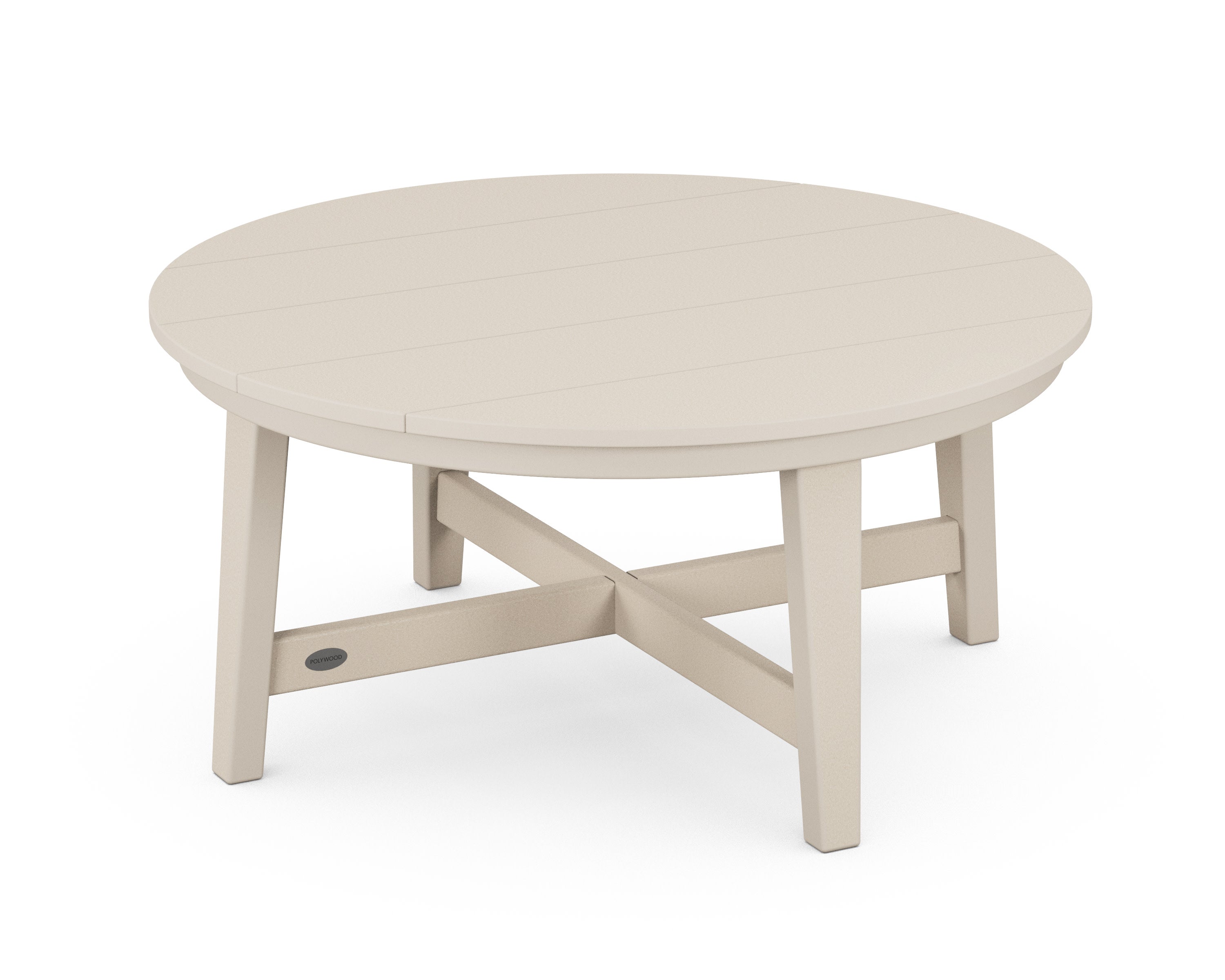 Newport 36" Round Coffee Table in Sand