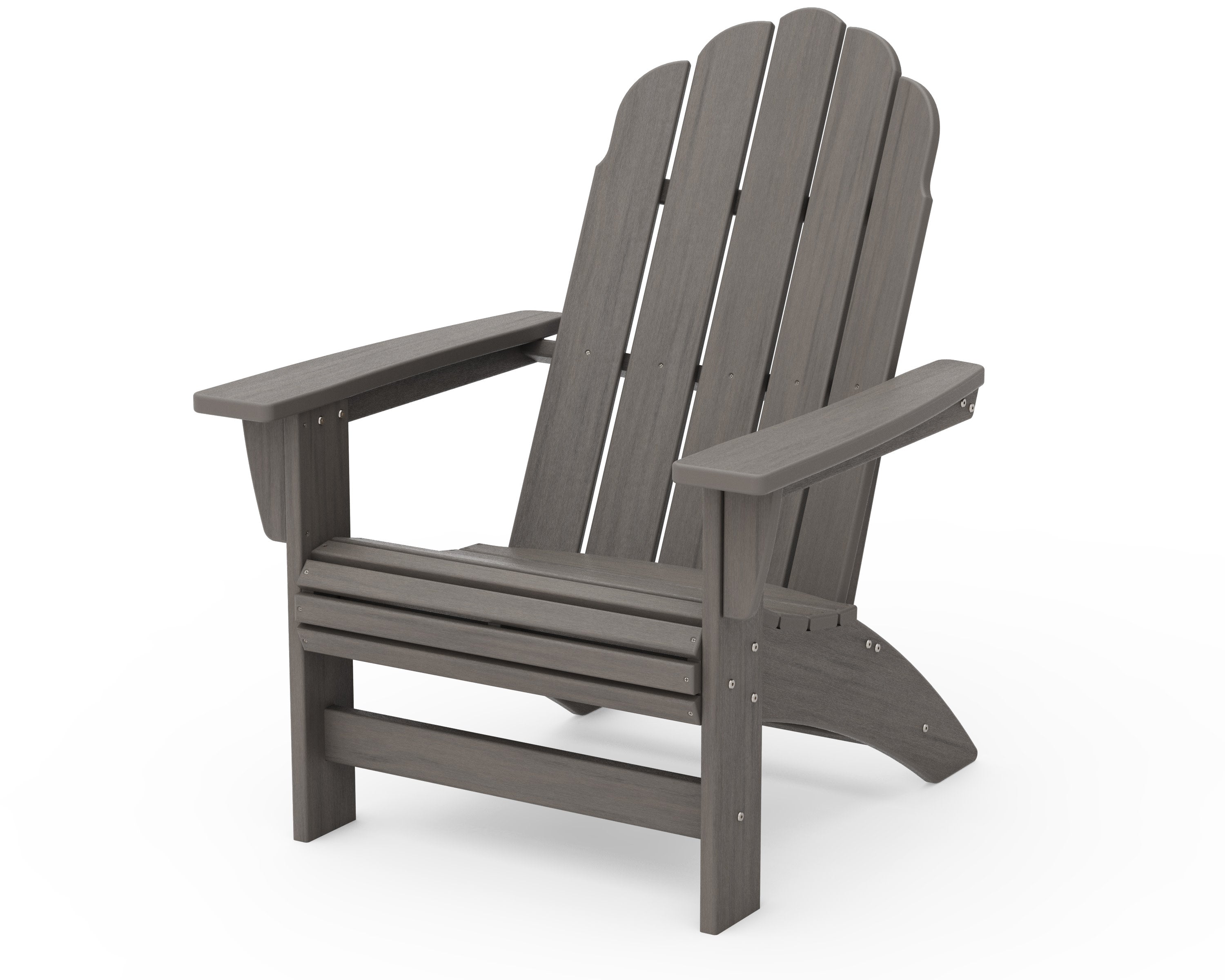 Vineyard Grand Adirondack Chair in Driftwood