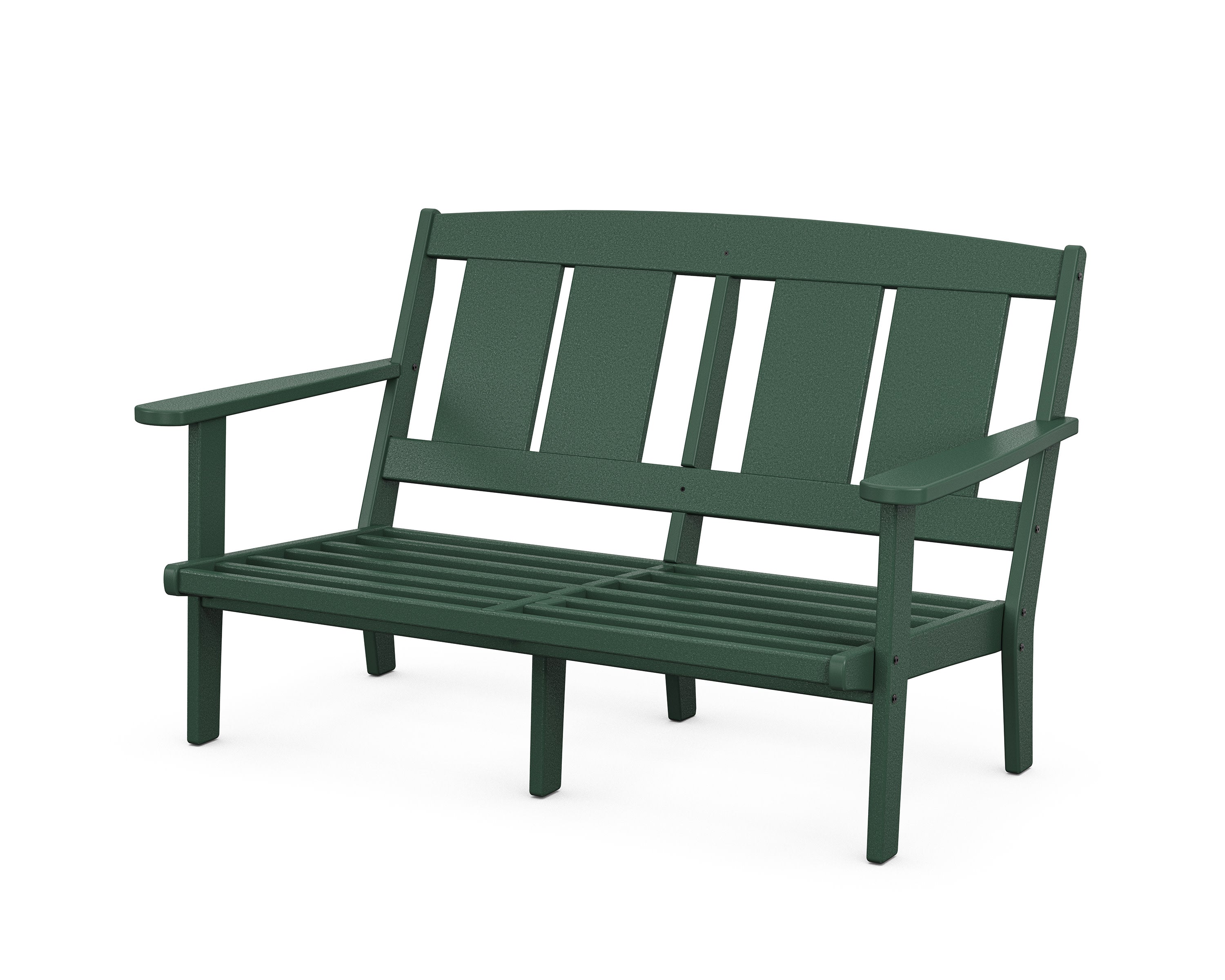 Mission Deep Seating Loveseat Frame in Green