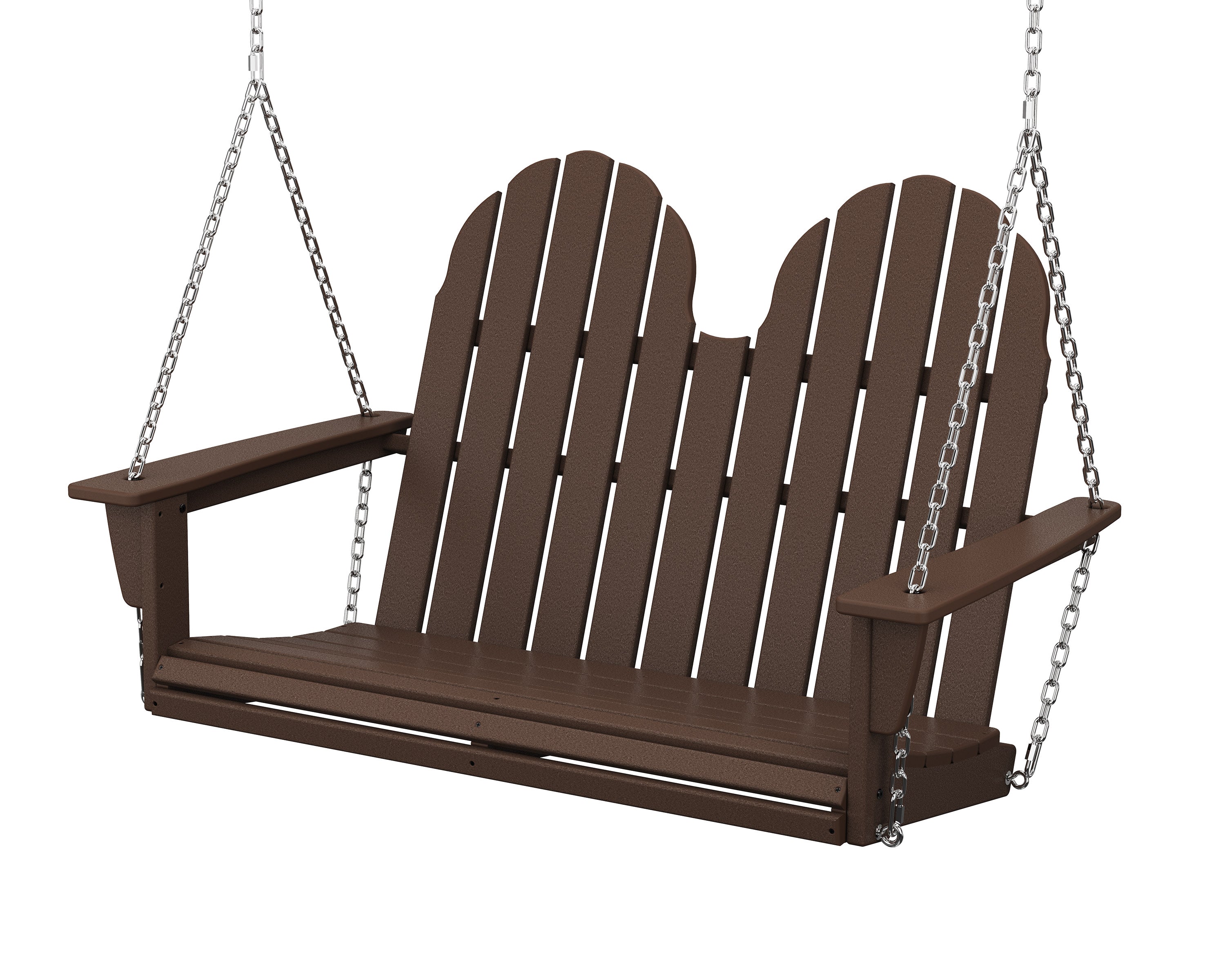 Vineyard Adirondack 48" Swing in Mahogany