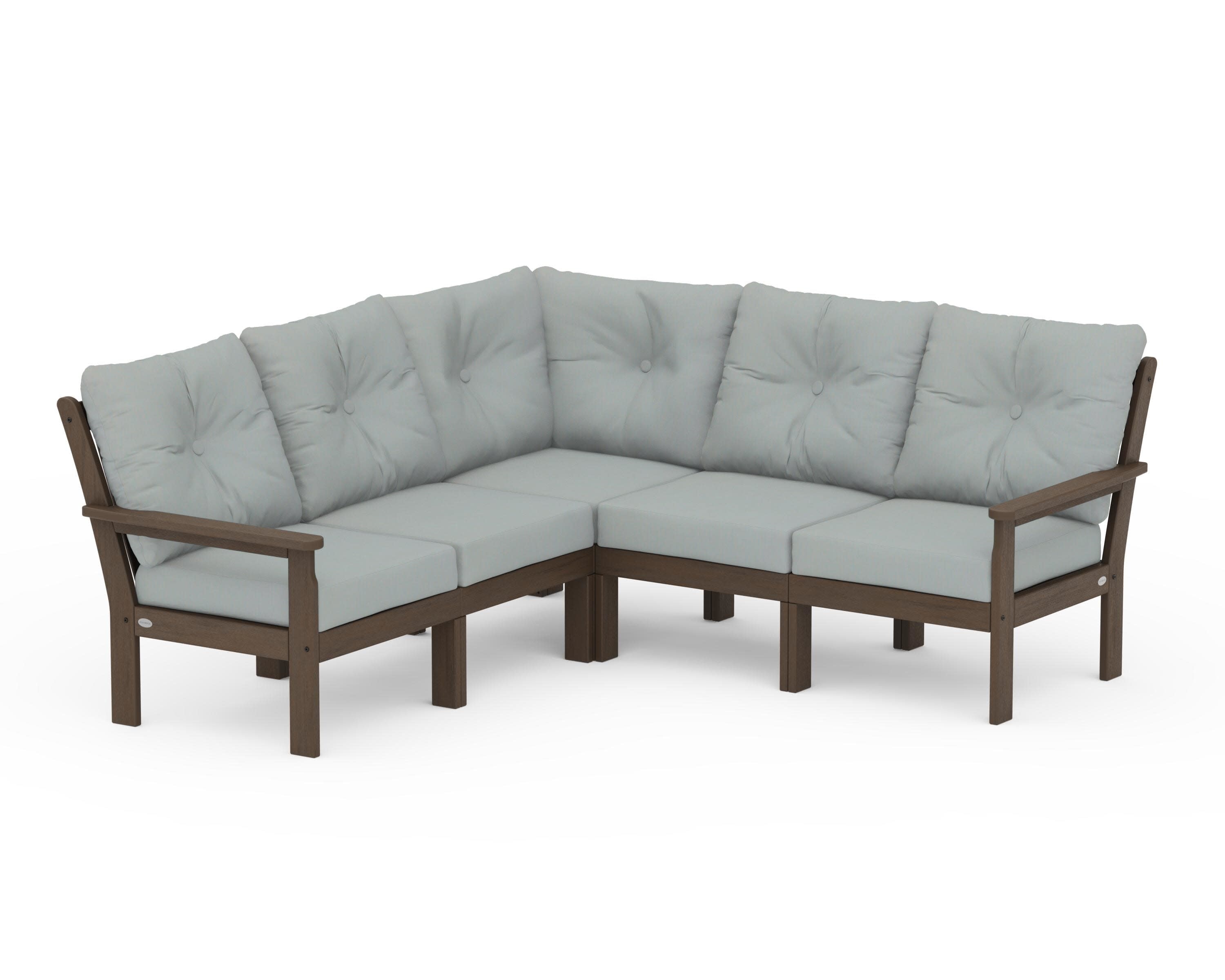 Vineyard 5-Piece Sectional in Kona / Spa
