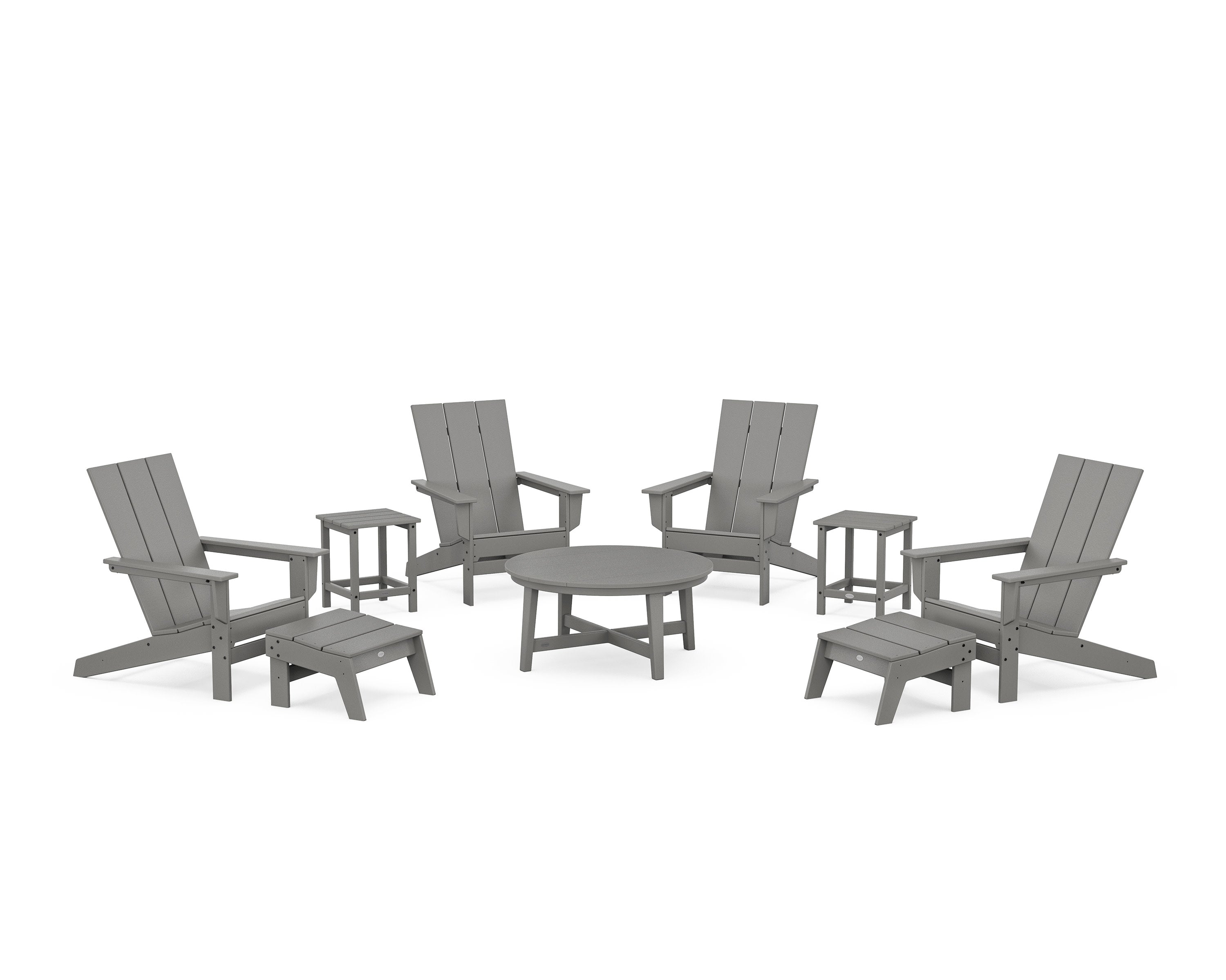 Modern Studio Adirondack 9-Piece Conversation Set