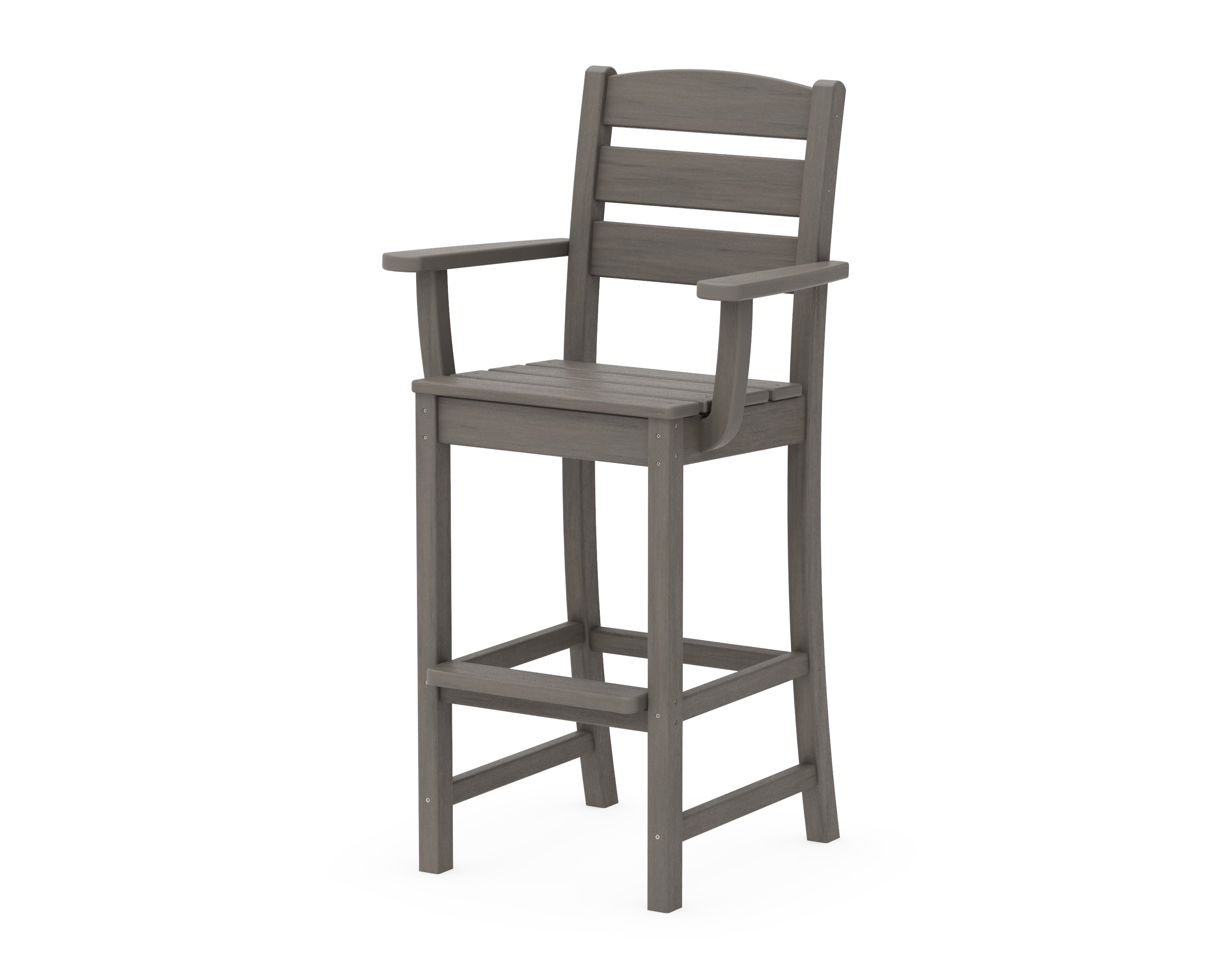 Lakeside Bar Arm Chair in Driftwood