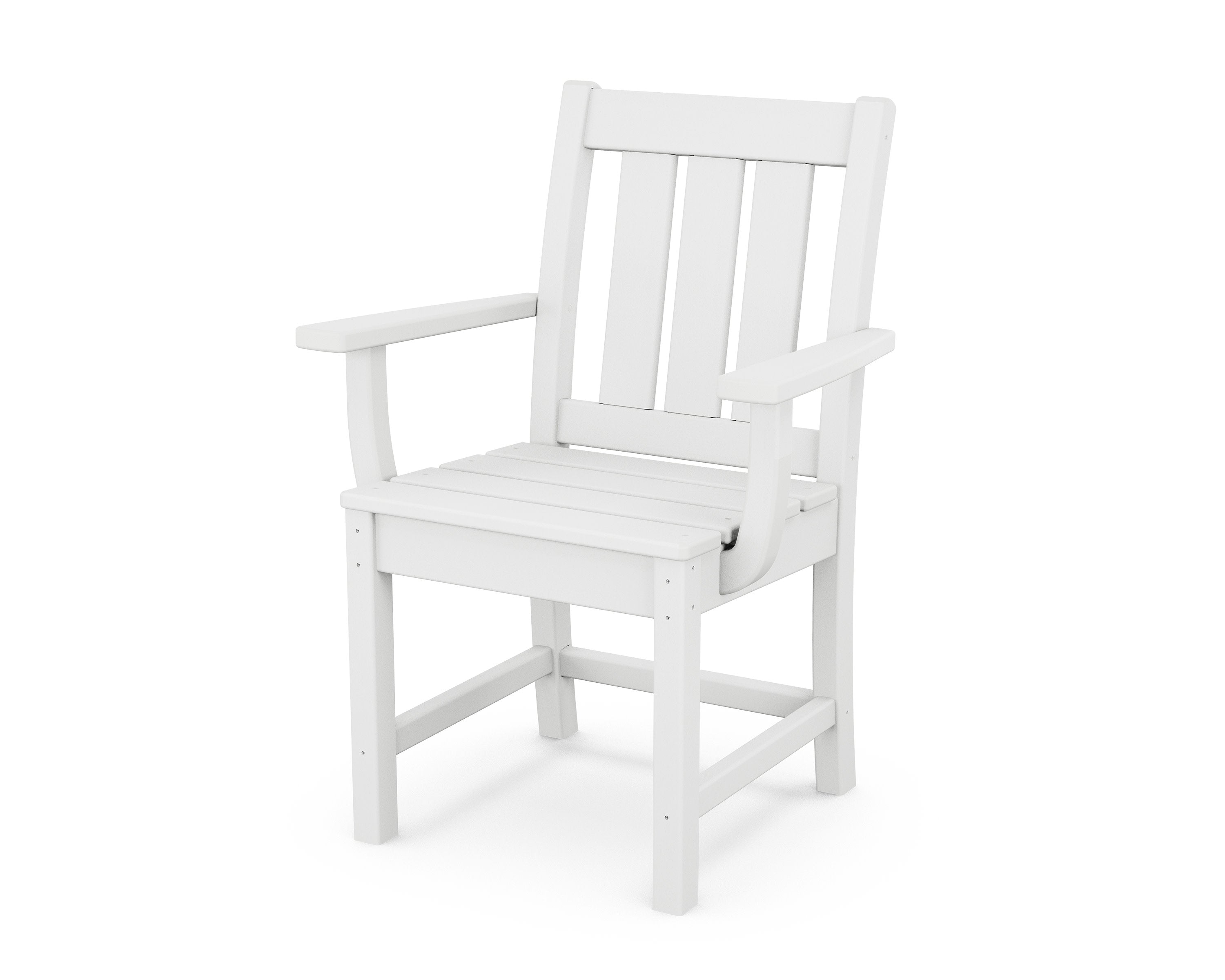 Oxford Dining Arm Chair in White