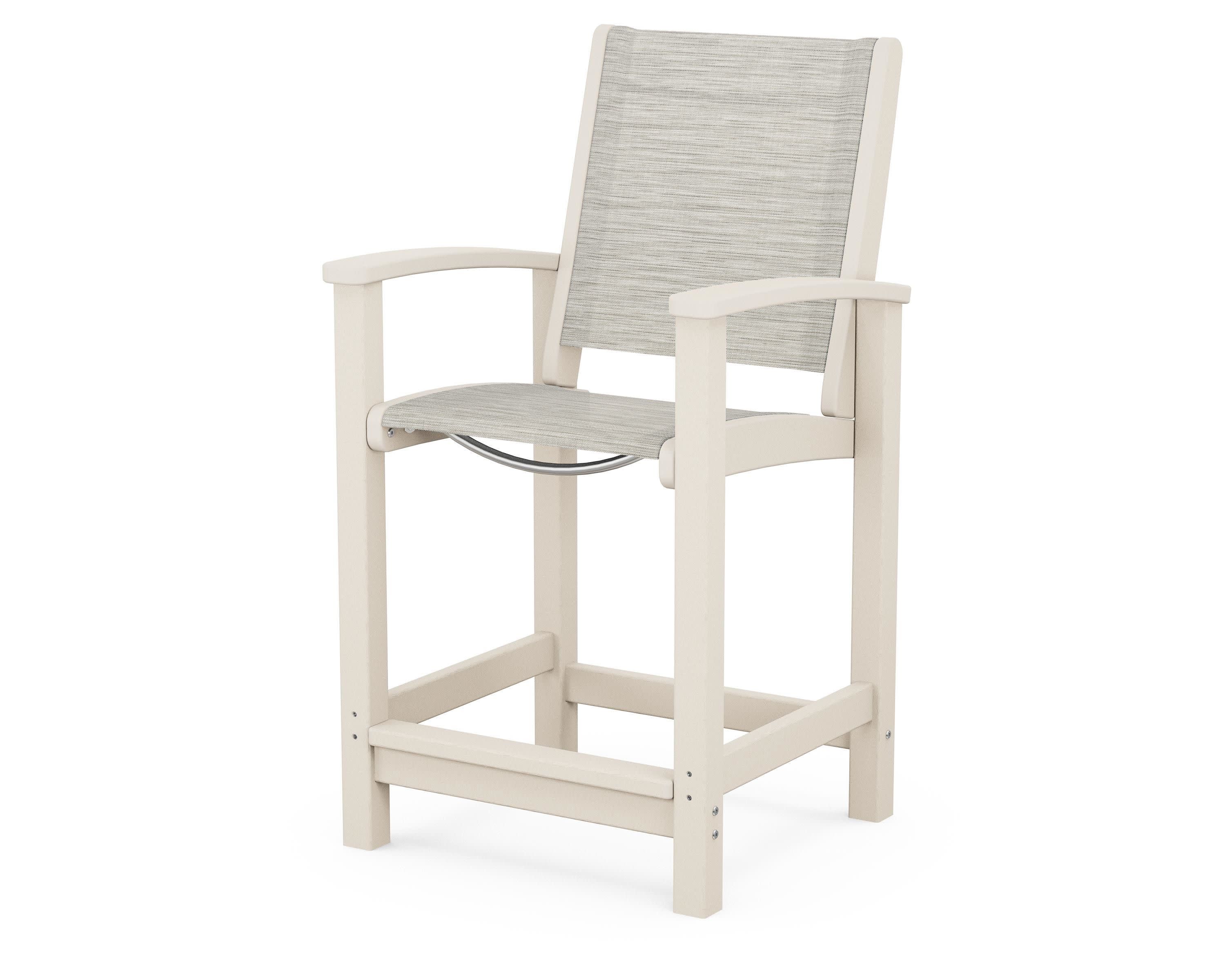 Coastal Counter Chair in Sand / Birch Sling