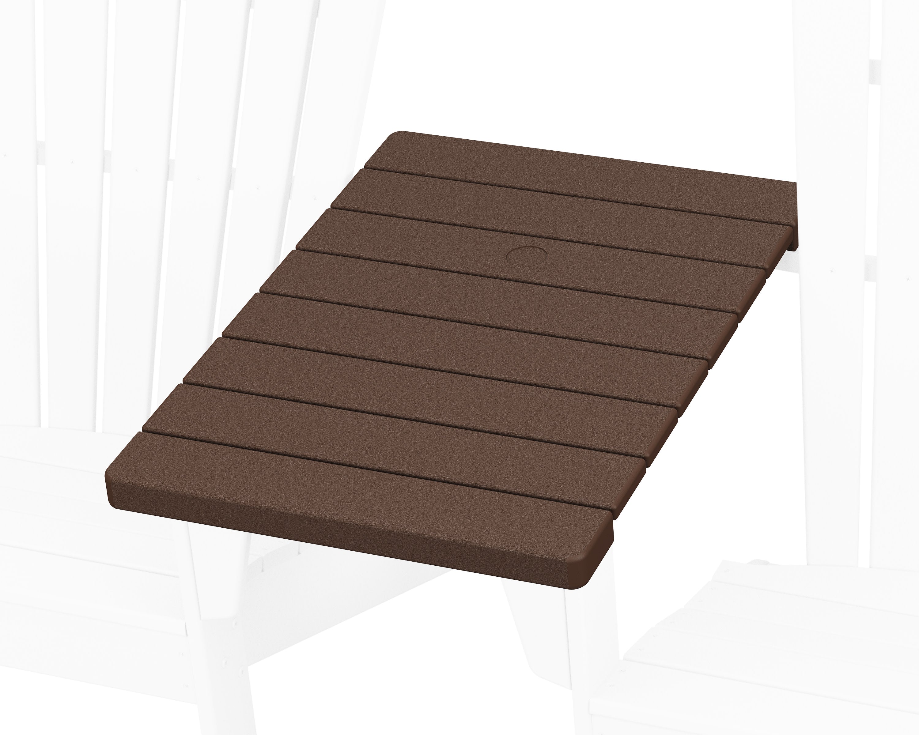 Straight Adirondack Connecting Table in Mahogany