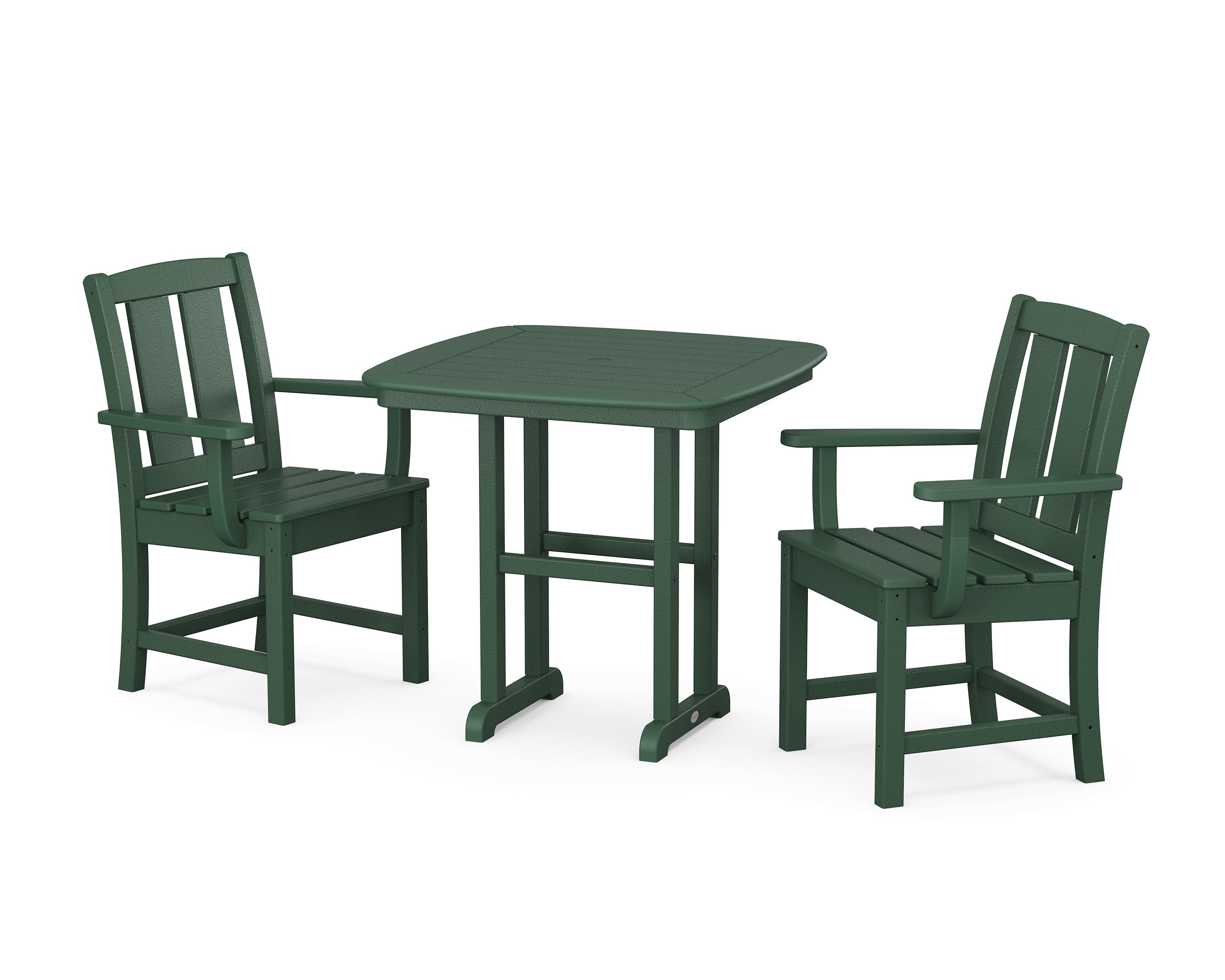Mission 3-Piece Dining Set in Green