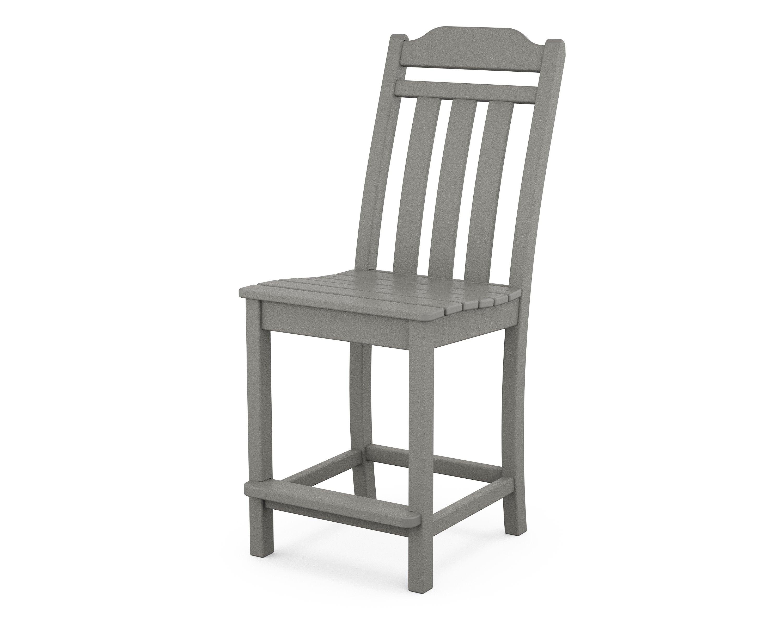 Cottage Counter Side Chair in Slate Grey