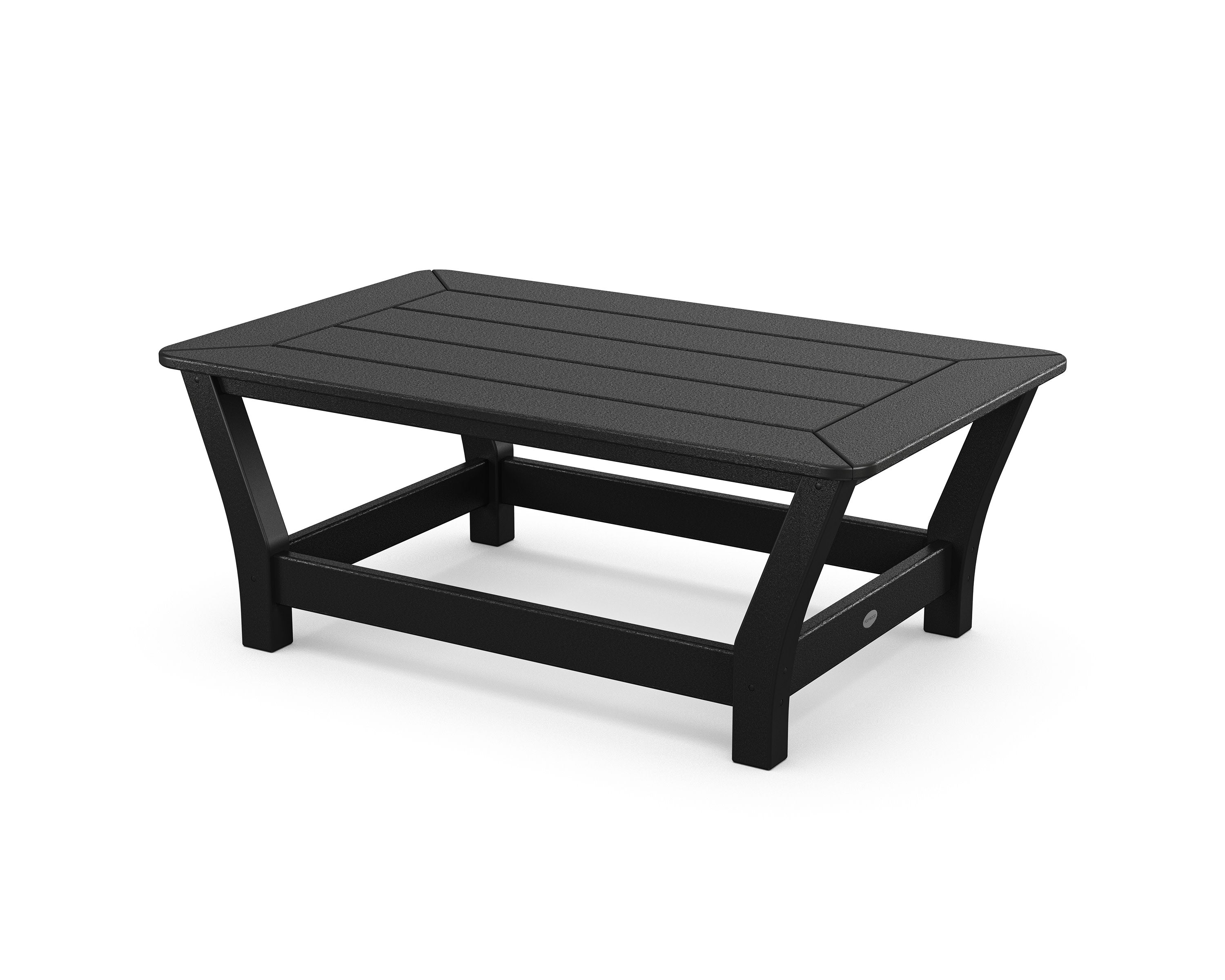 Harbour Slat Coffee Table in Black