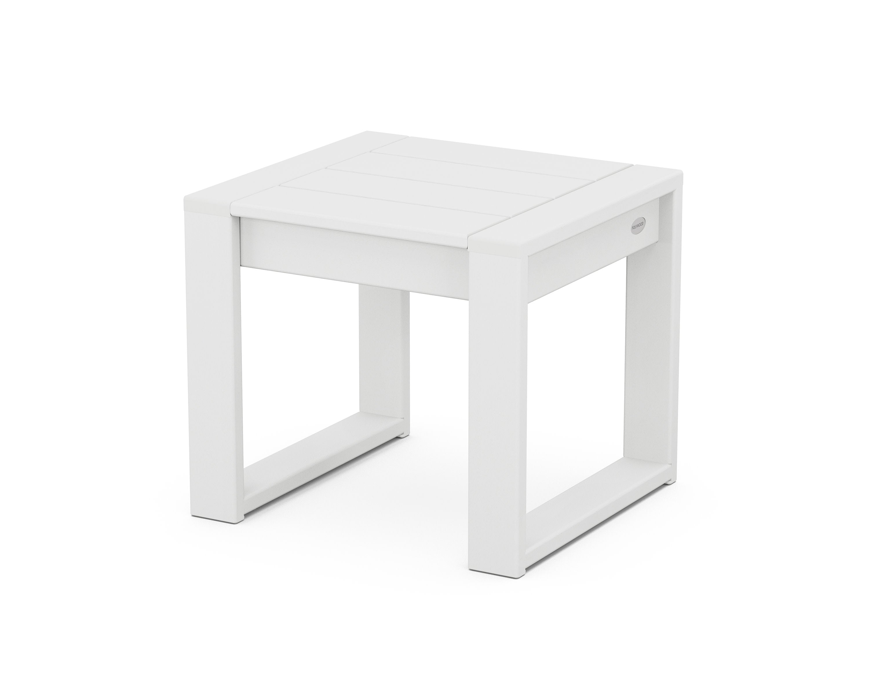 EDGE End Table in White