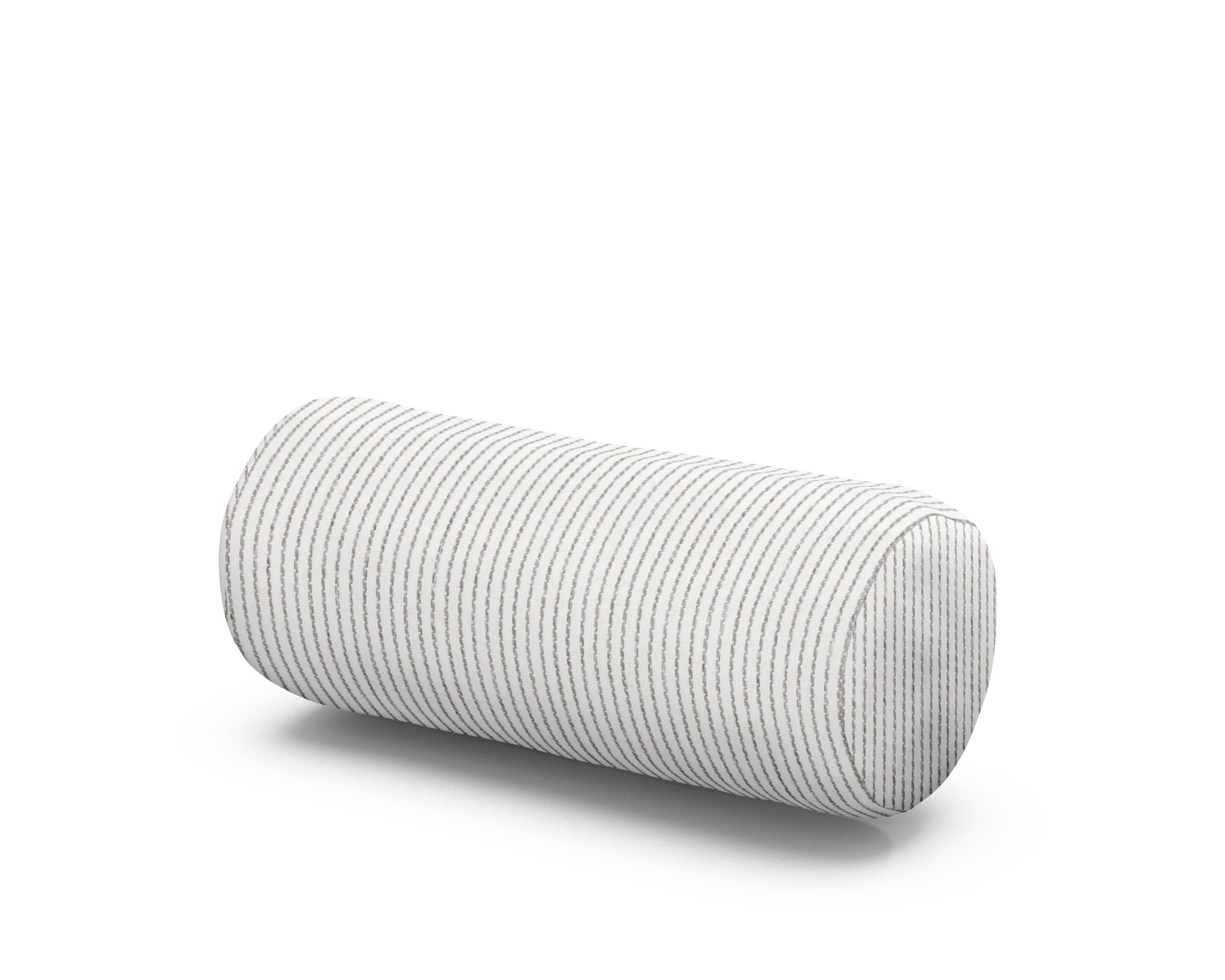Outdoor Bolster Pillow in Linus Metal