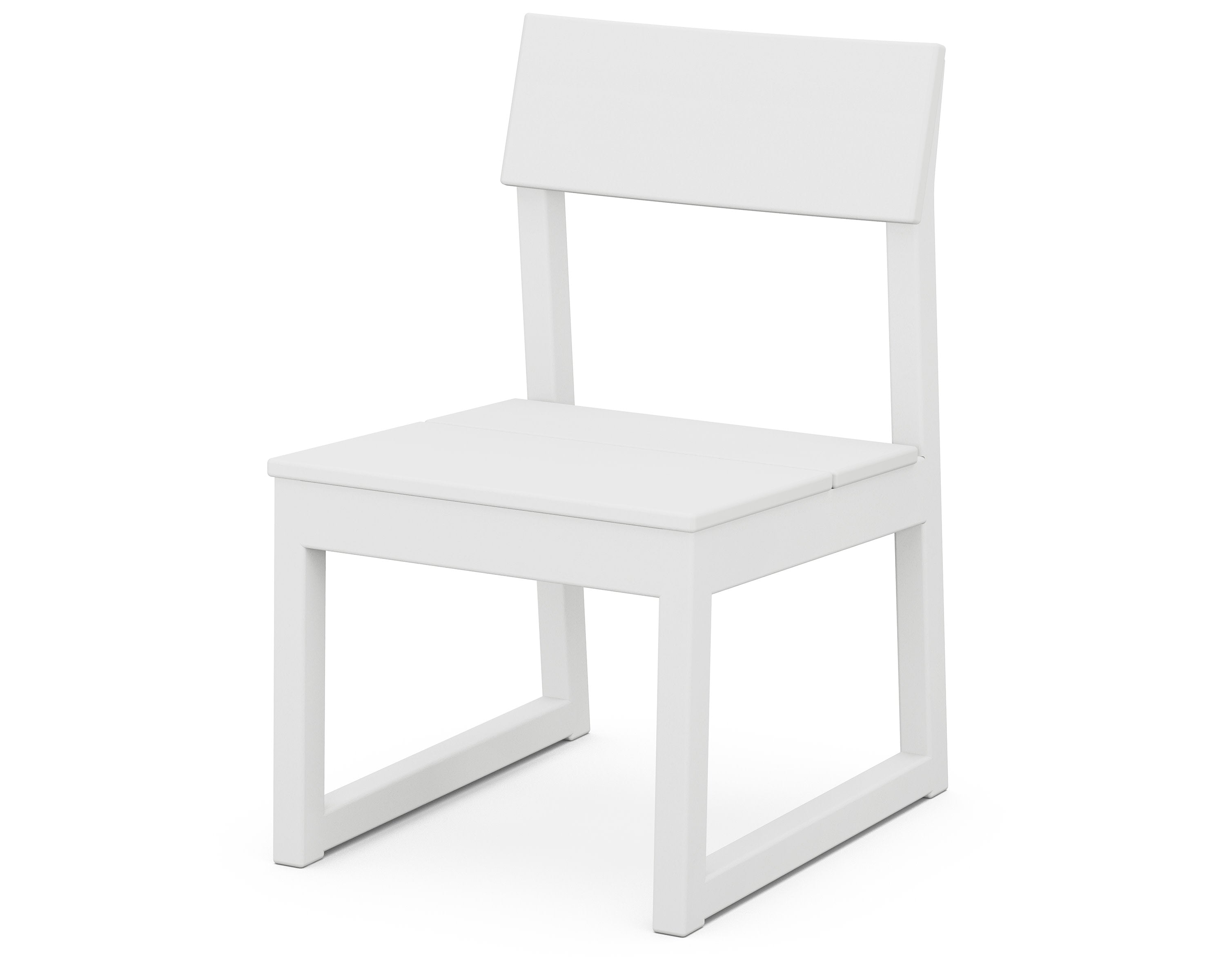 EDGE Dining Side Chair in White